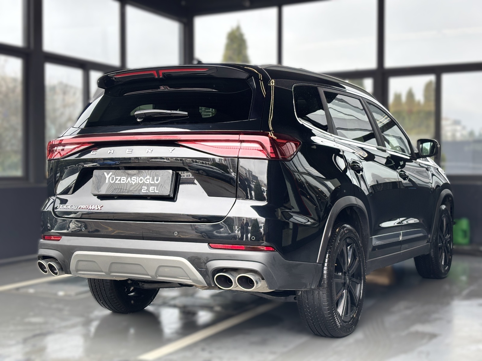 2025 Benzin Otomatik Chery Tiggo8 Pro Max Siyah Yüzbaşıoğlu Otomotiv Mam. San ve Tic A.Ş.