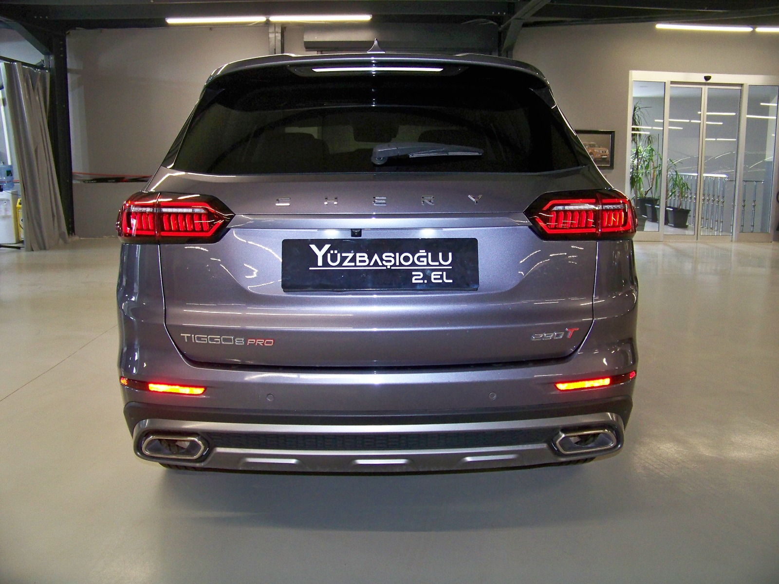 2023 Benzin Otomatik Chery Tiggo 8 Pro Gri Yüzbaşıoğlu Otomotiv Mam. San ve Tic A.Ş.