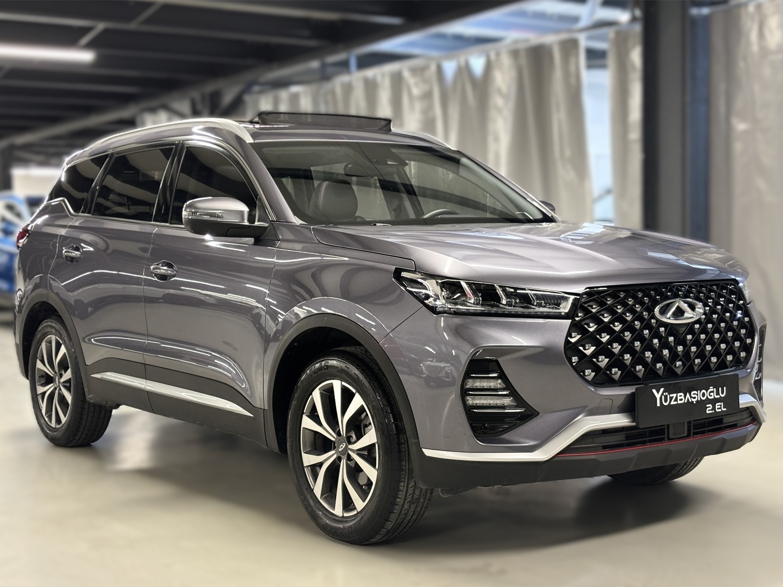 2024 Benzin Otomatik Chery Tiggo 7 Pro Gri Yüzbaşıoğlu Otomotiv Mam. San ve Tic A.Ş.