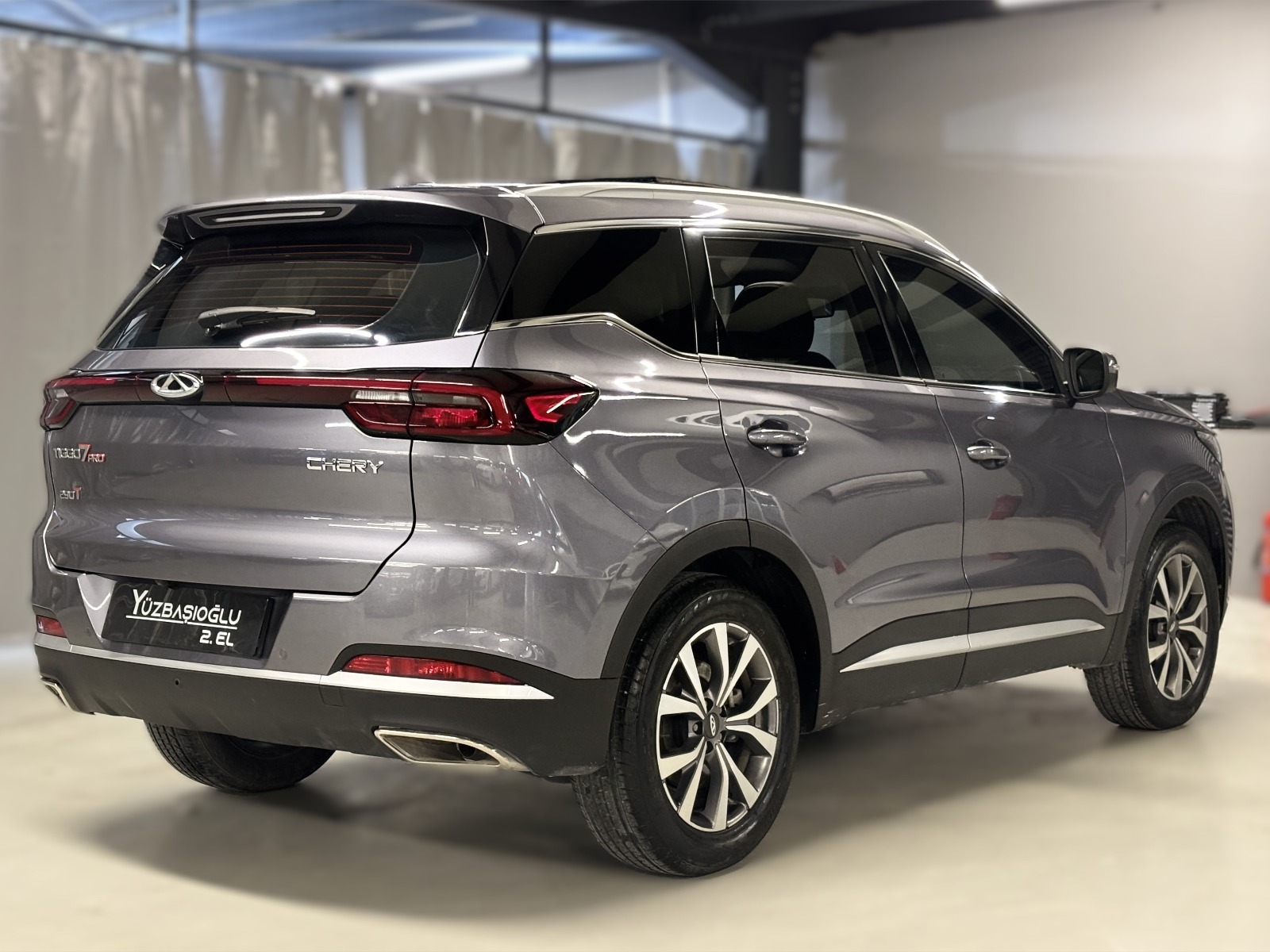 2024 Benzin Otomatik Chery Tiggo 7 Pro Gri Yüzbaşıoğlu Otomotiv Mam. San ve Tic A.Ş.