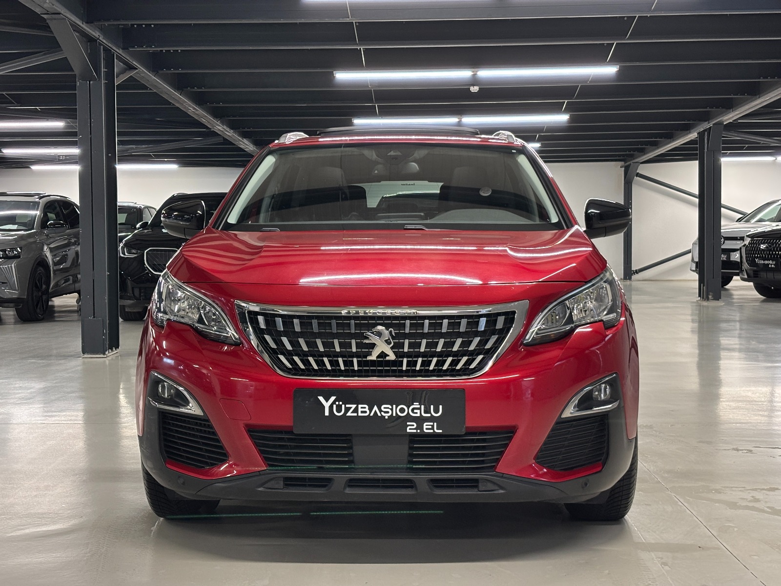 2019 Dizel Otomatik Peugeot 3008 Kırmızı Yüzbaşıoğlu Otomotiv Mam. San ve Tic A.Ş.
