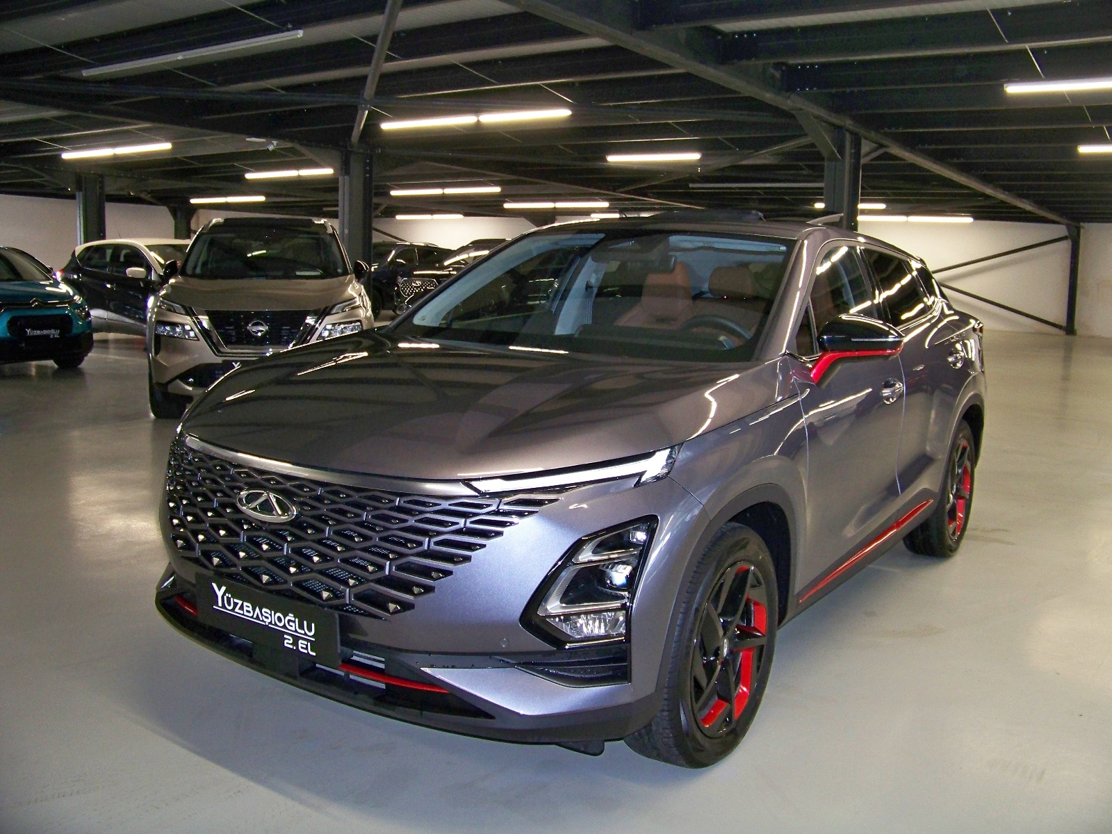 2024 Benzin Otomatik Chery Omoda 5 Gri Yüzbaşıoğlu Otomotiv Mam. San ve Tic A.Ş.