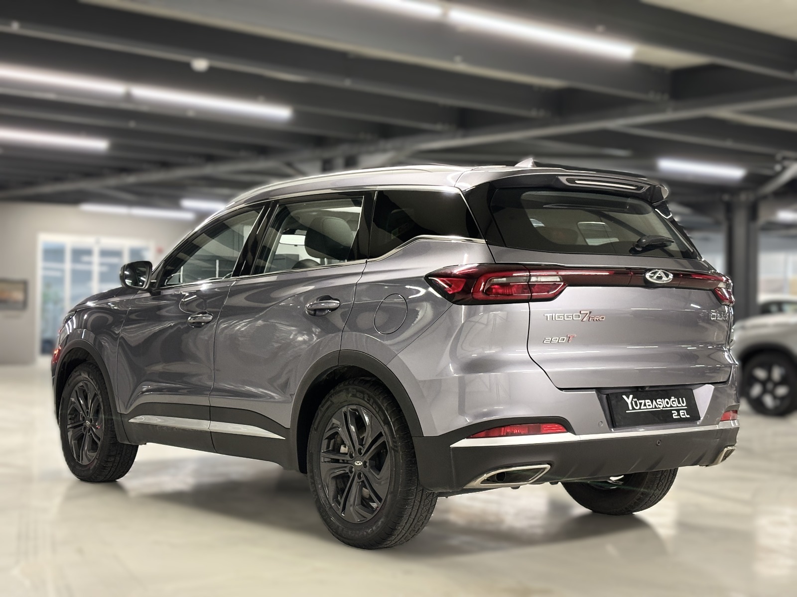 2023 Benzin Otomatik Chery Tiggo 7 Pro Gri Yüzbaşıoğlu Otomotiv Mam. San ve Tic A.Ş.