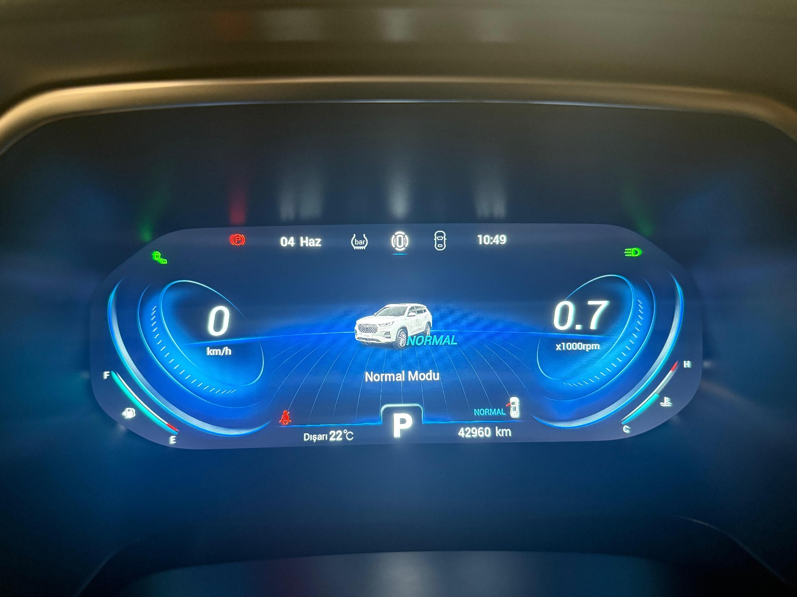 2023 Benzin Otomatik Chery Tiggo 8 Pro Gri Yüzbaşıoğlu Otomotiv Mam. San ve Tic A.Ş.