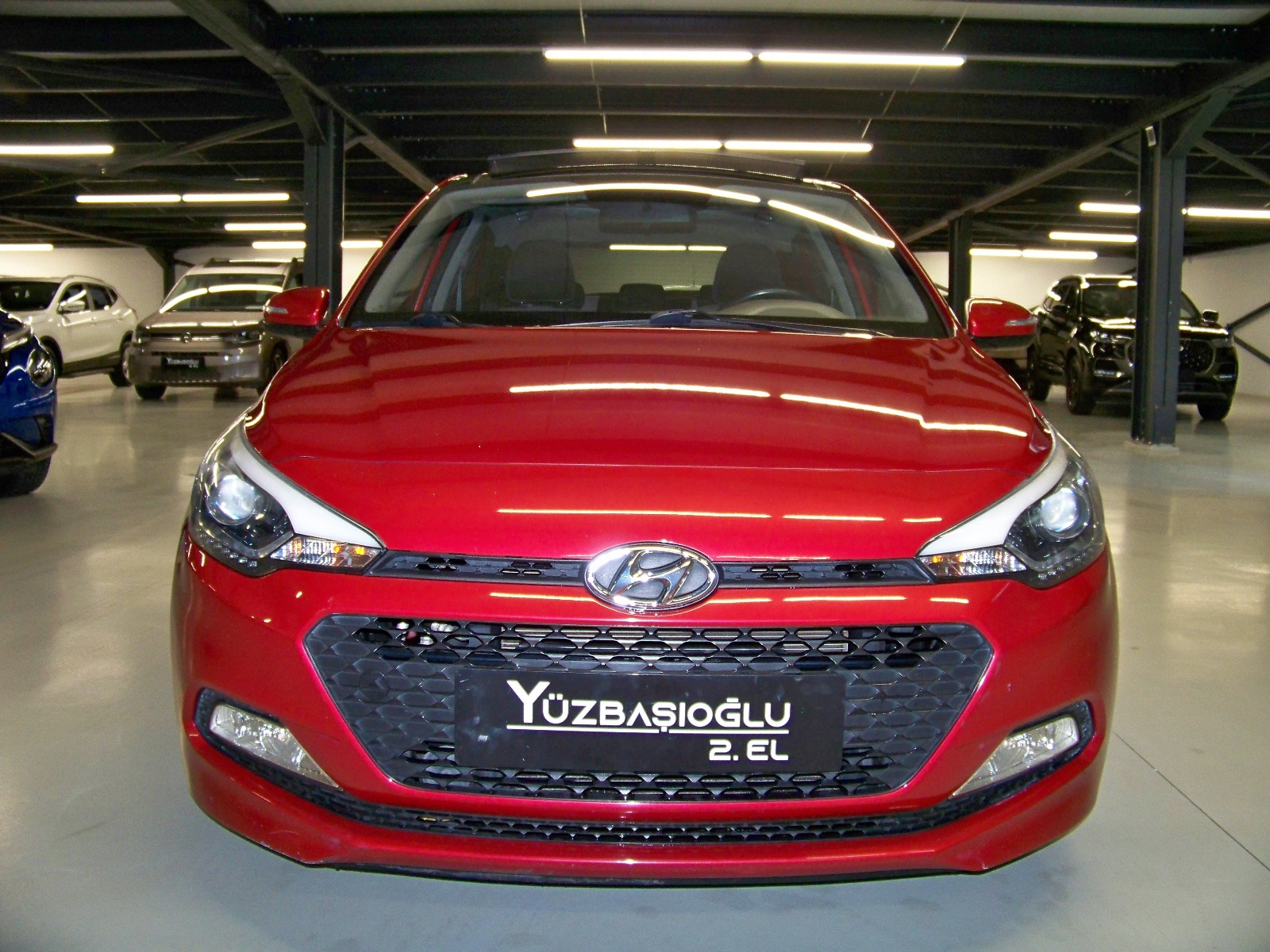 2016 Benzin Manuel Hyundai i20 Kırmızı Yüzbaşıoğlu Otomotiv Mam. San ve Tic A.Ş.