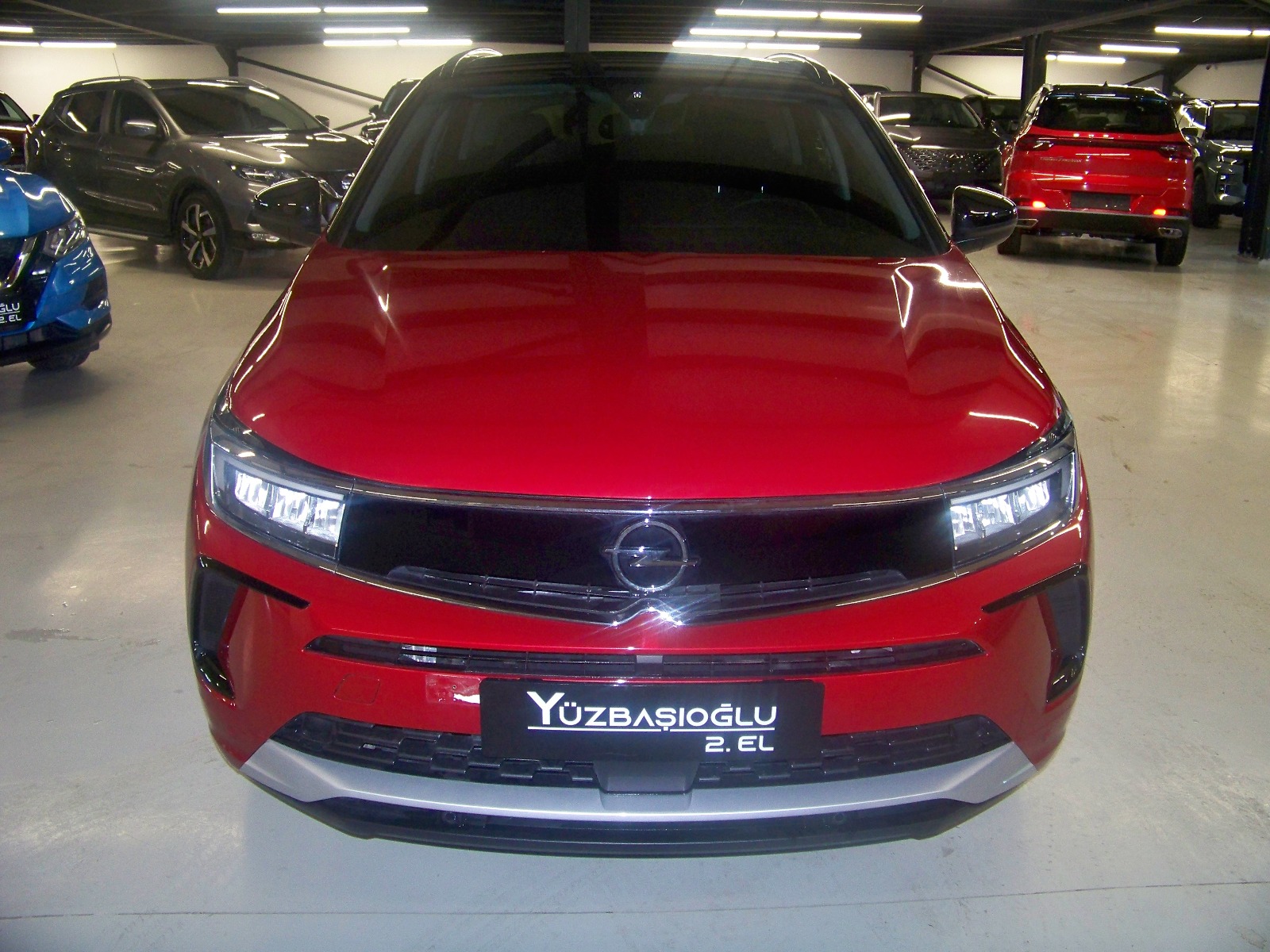 2023 Dizel Otomatik Opel Grandland Kırmızı Yüzbaşıoğlu Otomotiv Mam. San ve Tic A.Ş.
