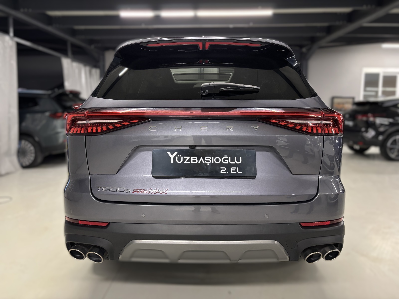 2024 Benzin Otomatik Chery Tiggo 8 Promax Gri Yüzbaşıoğlu Otomotiv Mam. San ve Tic A.Ş.