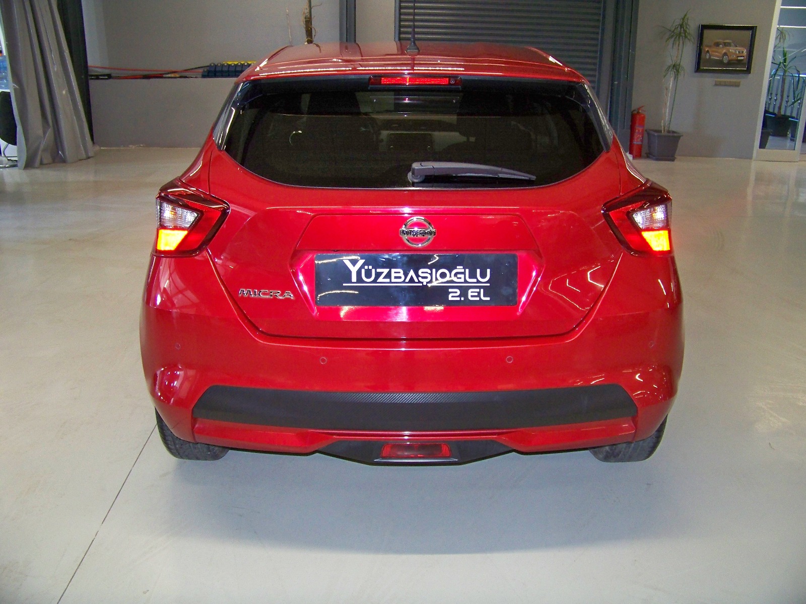2020 Benzin Otomatik Nissan Micra Kırmızı Yüzbaşıoğlu Otomotiv Mam. San ve Tic A.Ş.