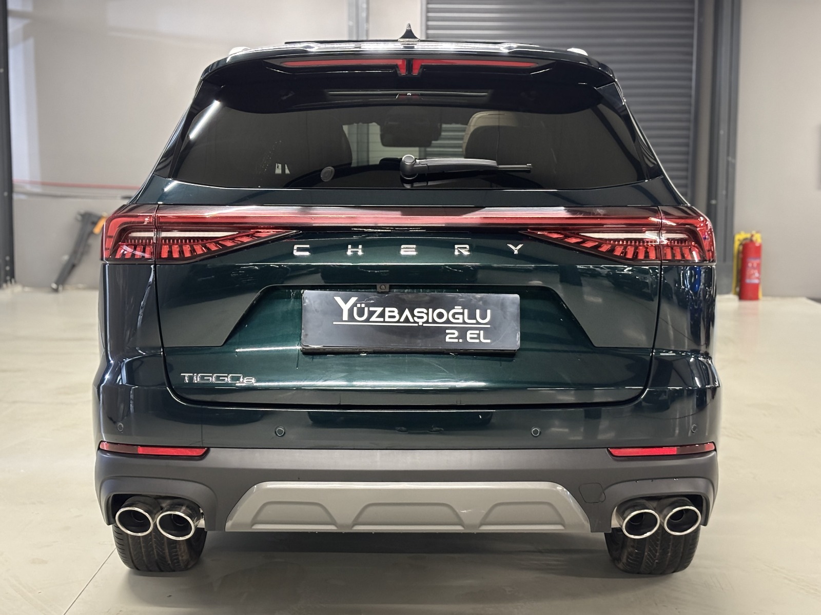 2025 Benzin Otomatik Chery Tiggo 8 Yeşil Yüzbaşıoğlu Otomotiv Mam. San ve Tic A.Ş.