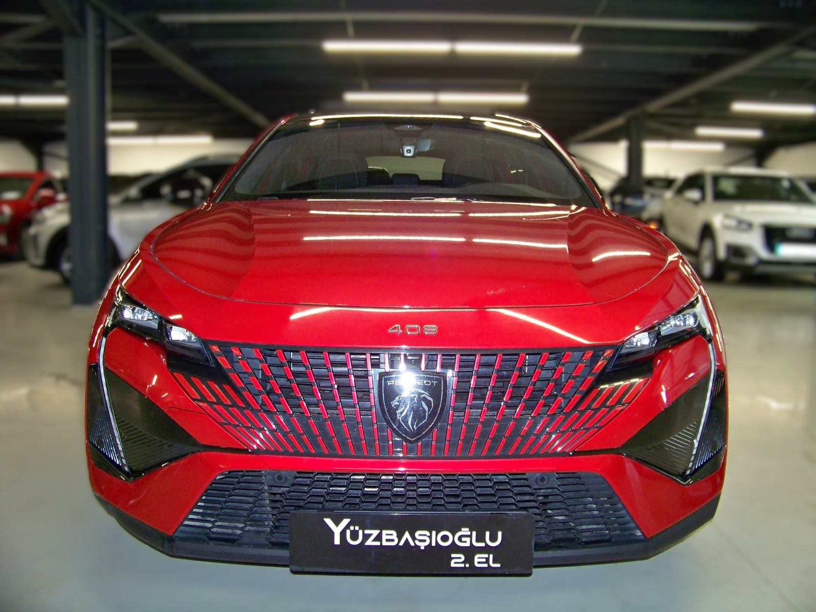 2023 Benzin Otomatik Peugeot 408 Kırmızı Yüzbaşıoğlu Otomotiv Mam. San ve Tic A.Ş.