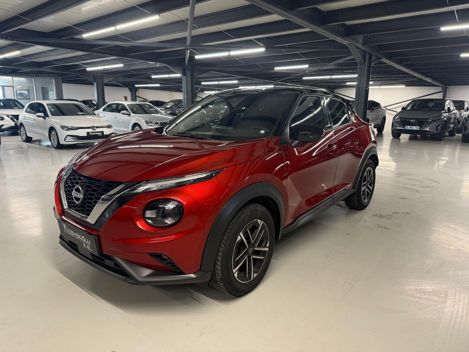 2024 Benzin Otomatik Nissan Juke Kırmızı Yüzbaşıoğlu Otomotiv Mam. San ve Tic A.Ş.