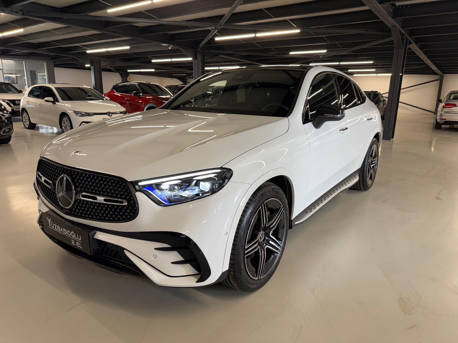 2023 MHEV Otomatik Mercedes-Benz GLC Beyaz Yüzbaşıoğlu Otomotiv Mam. San ve Tic A.Ş.