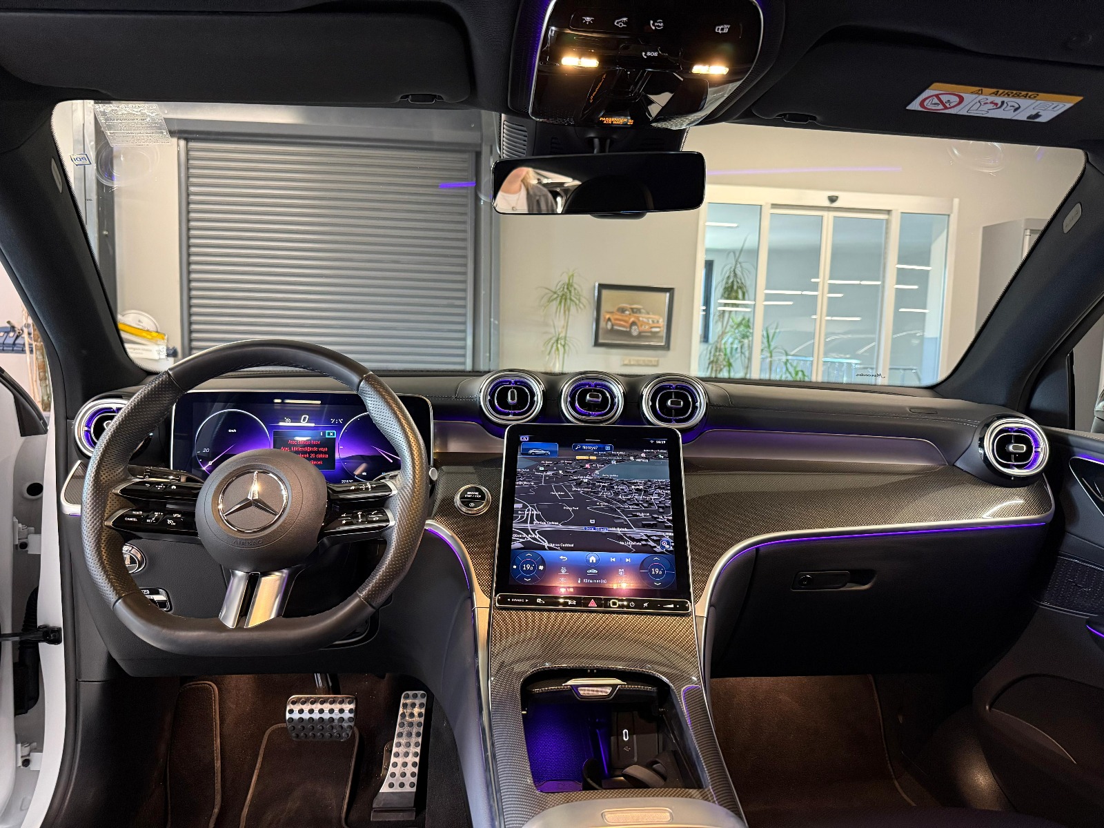2023 MHEV Otomatik Mercedes-Benz GLC Beyaz Yüzbaşıoğlu Otomotiv Mam. San ve Tic A.Ş.