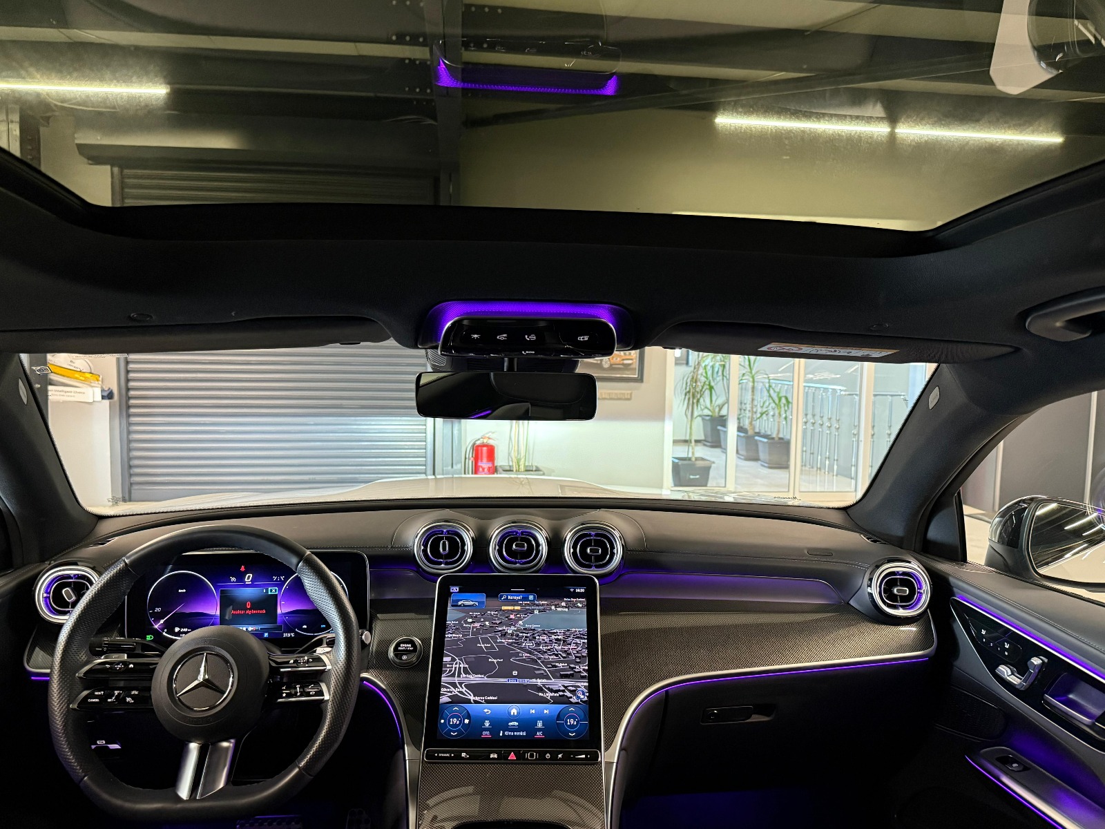 2023 MHEV Otomatik Mercedes-Benz GLC Beyaz Yüzbaşıoğlu Otomotiv Mam. San ve Tic A.Ş.