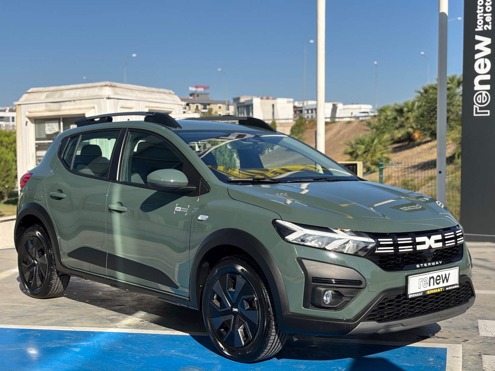 2024 Benzin Otomatik Dacia Sandero Yeşil Ermat Motorlu Araçlar ve Tarım Ürünleri Sanayi Ticaret A.Ş.