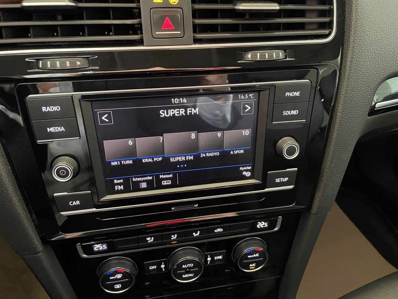 2018 Benzin Manuel Volkswagen Golf Beyaz Ermat Motorlu Araçlar ve Tarım Ürünleri Sanayi Ticaret A.Ş.