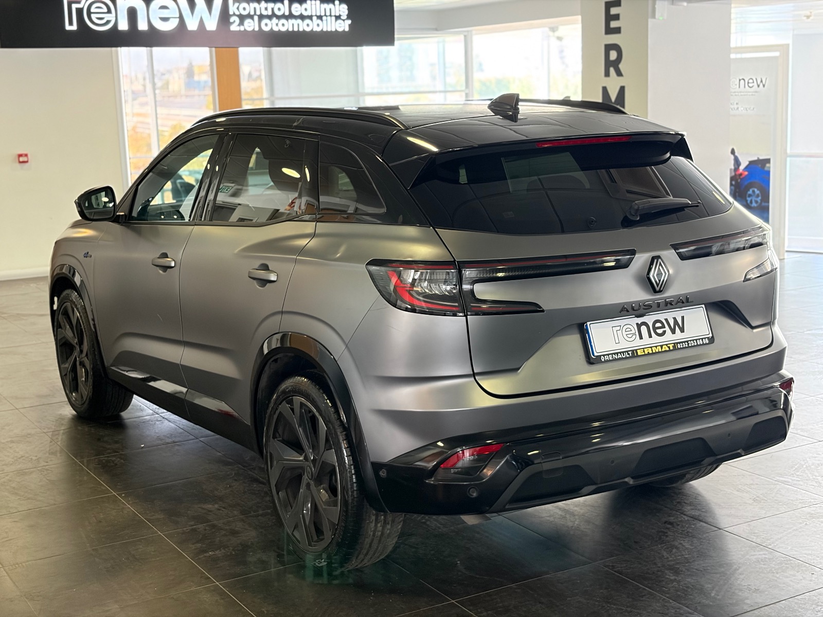 2023 Hybrid Otomatik Renault Austral Gri Ermat Motorlu Araçlar ve Tarım Ürünleri Sanayi Ticaret A.Ş.