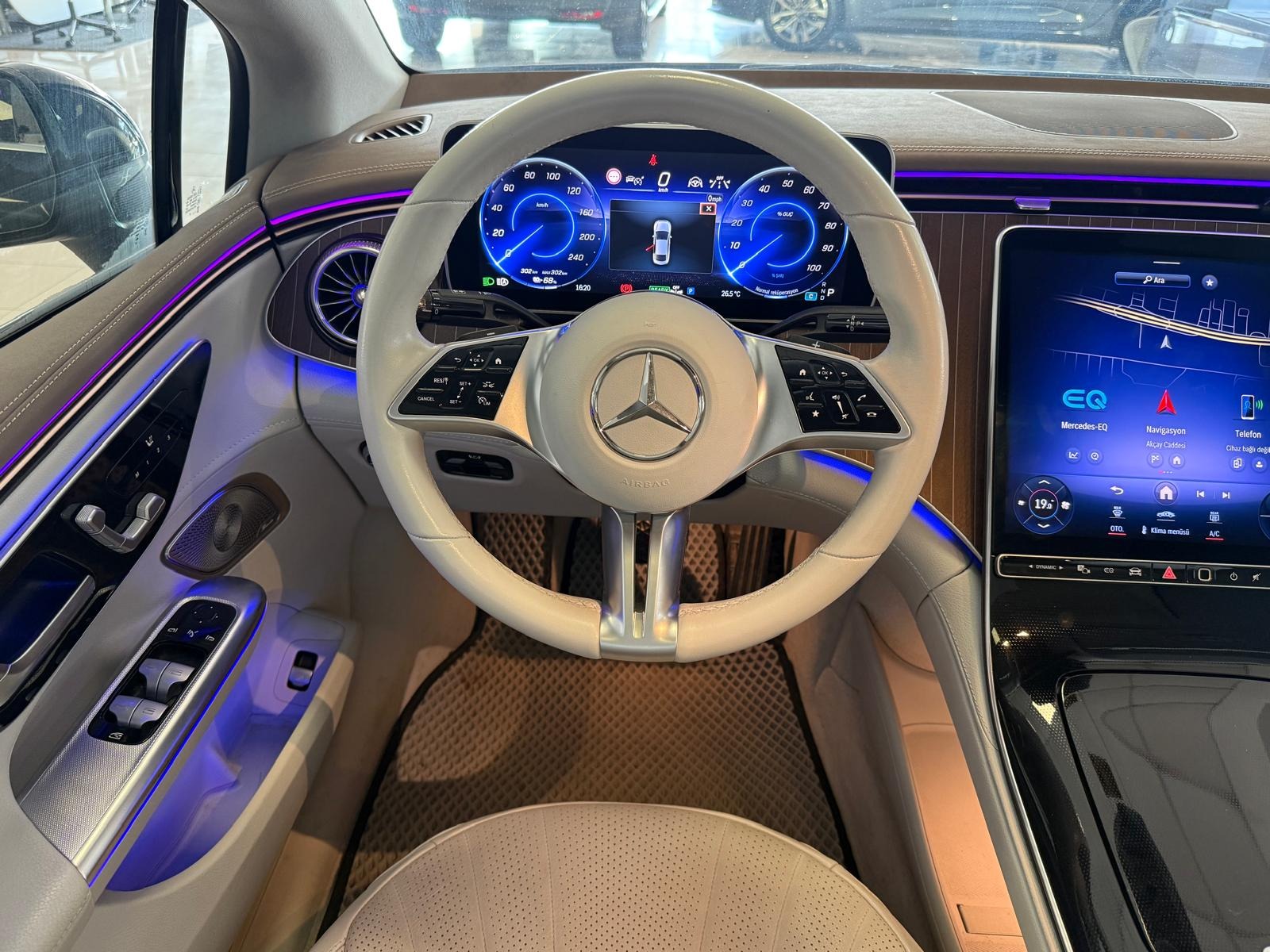 2023 Elektrik Otomatik Mercedes-Benz EQE Siyah Ermat Motorlu Araçlar ve Tarım Ürünleri Sanayi Ticaret A.Ş.