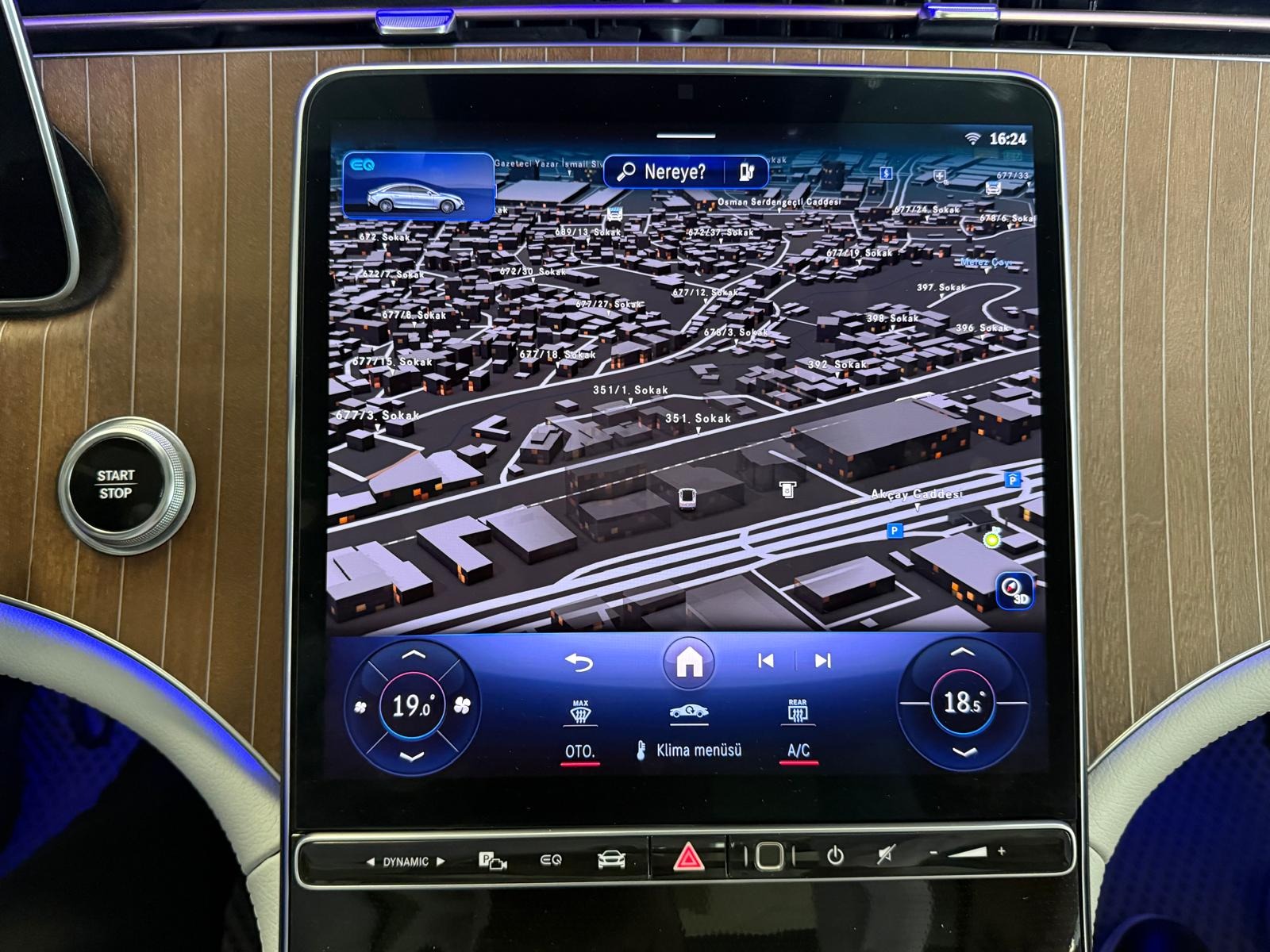 2023 Elektrik Otomatik Mercedes-Benz EQE Siyah Ermat Motorlu Araçlar ve Tarım Ürünleri Sanayi Ticaret A.Ş.