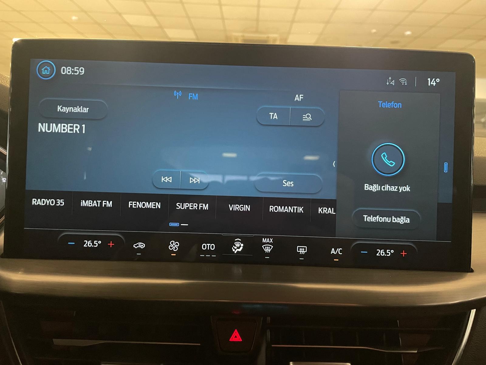 2024 Dizel Otomatik Ford Focus Gri Ermat Motorlu Araçlar ve Tarım Ürünleri Sanayi Ticaret A.Ş.