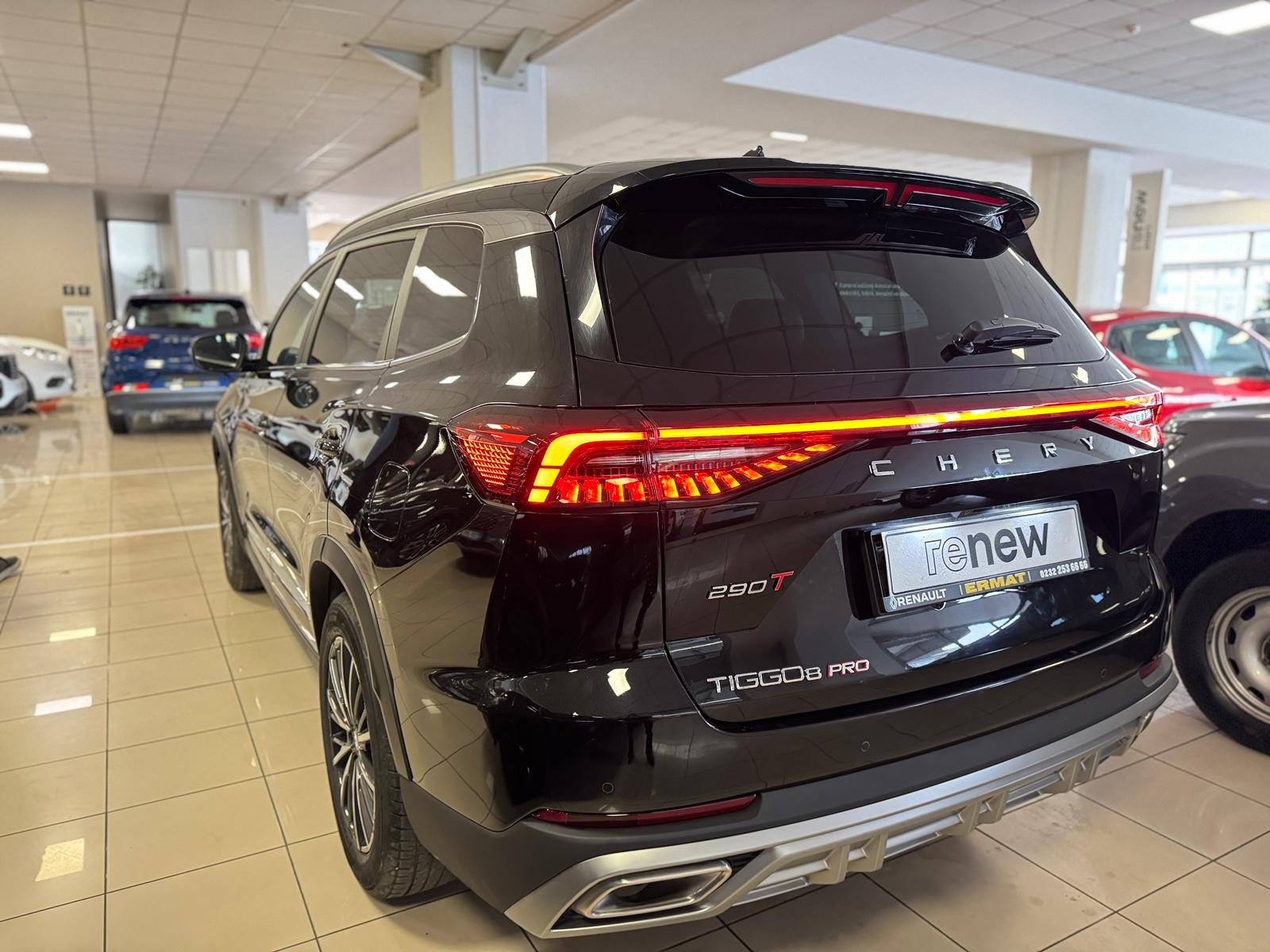 2024 Benzin Otomatik Chery Tiggo 8 Pro Siyah Ermat Motorlu Araçlar ve Tarım Ürünleri Sanayi Ticaret A.Ş.