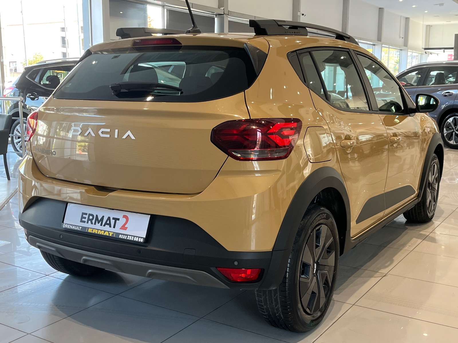 2024 Benzin Otomatik Dacia Sandero Sarı Ermat Motorlu Araçlar ve Tarım Ürünleri Sanayi Ticaret A.Ş.
