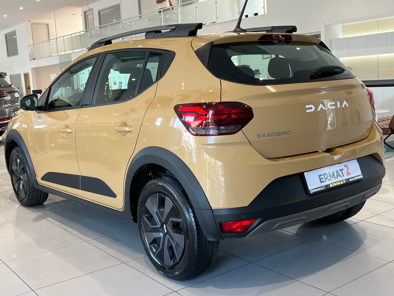 2024 Benzin Otomatik Dacia Sandero Sarı Ermat Motorlu Araçlar ve Tarım Ürünleri Sanayi Ticaret A.Ş.