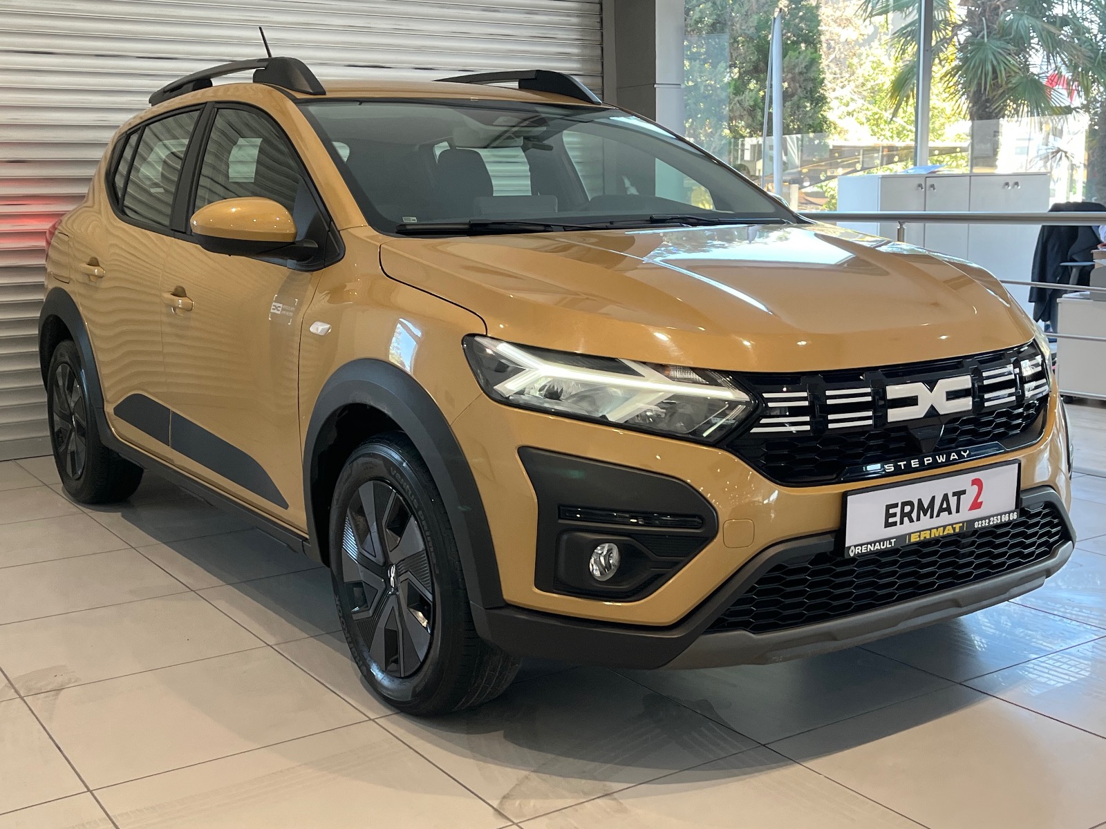 2024 Benzin Otomatik Dacia Sandero Sarı Ermat Motorlu Araçlar ve Tarım Ürünleri Sanayi Ticaret A.Ş.