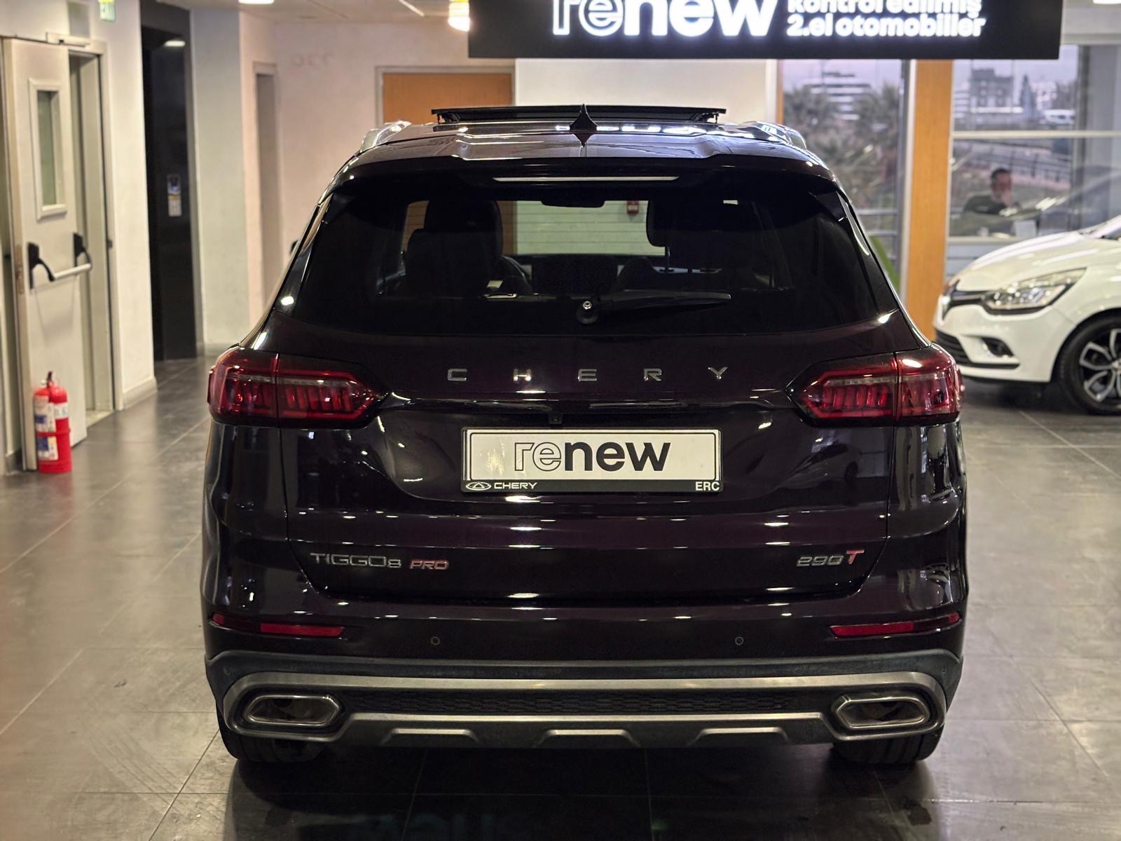 2023 Benzin Otomatik Chery Tiggo 8 Pro Mor Ermat Motorlu Araçlar ve Tarım Ürünleri Sanayi Ticaret A.Ş.