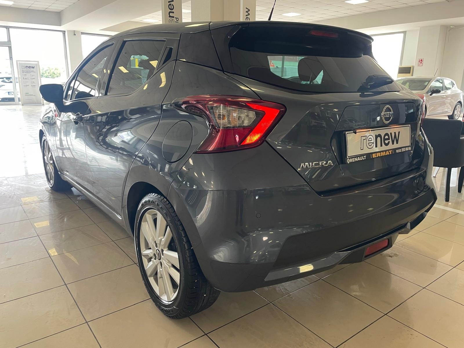 2020 Benzin Otomatik Nissan Micra Gri Ermat Motorlu Araçlar ve Tarım Ürünleri Sanayi Ticaret A.Ş.