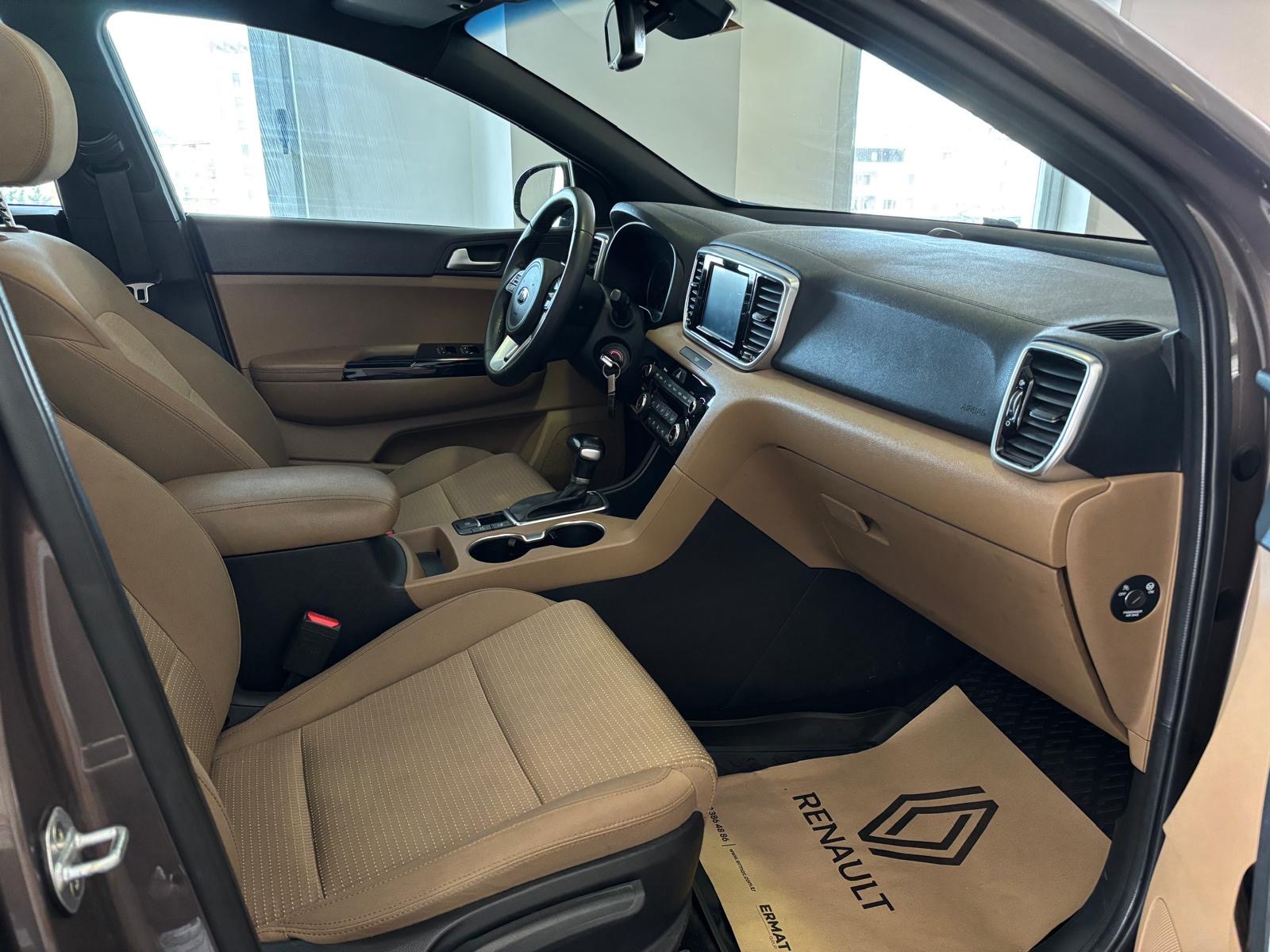 2019 Dizel Otomatik Kia Sportage Kahverengi Ermat Motorlu Araçlar ve Tarım Ürünleri Sanayi Ticaret A.Ş.