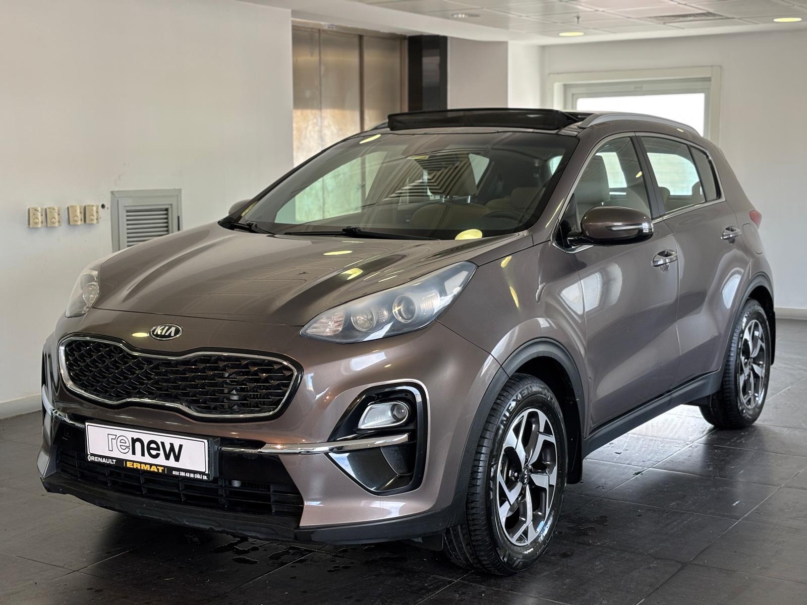 2019 Dizel Otomatik Kia Sportage Kahverengi Ermat Motorlu Araçlar ve Tarım Ürünleri Sanayi Ticaret A.Ş.