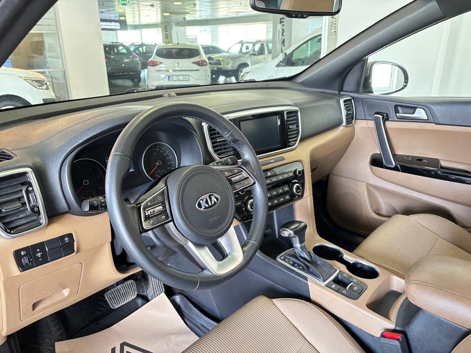 2019 Dizel Otomatik Kia Sportage Kahverengi Ermat Motorlu Araçlar ve Tarım Ürünleri Sanayi Ticaret A.Ş.