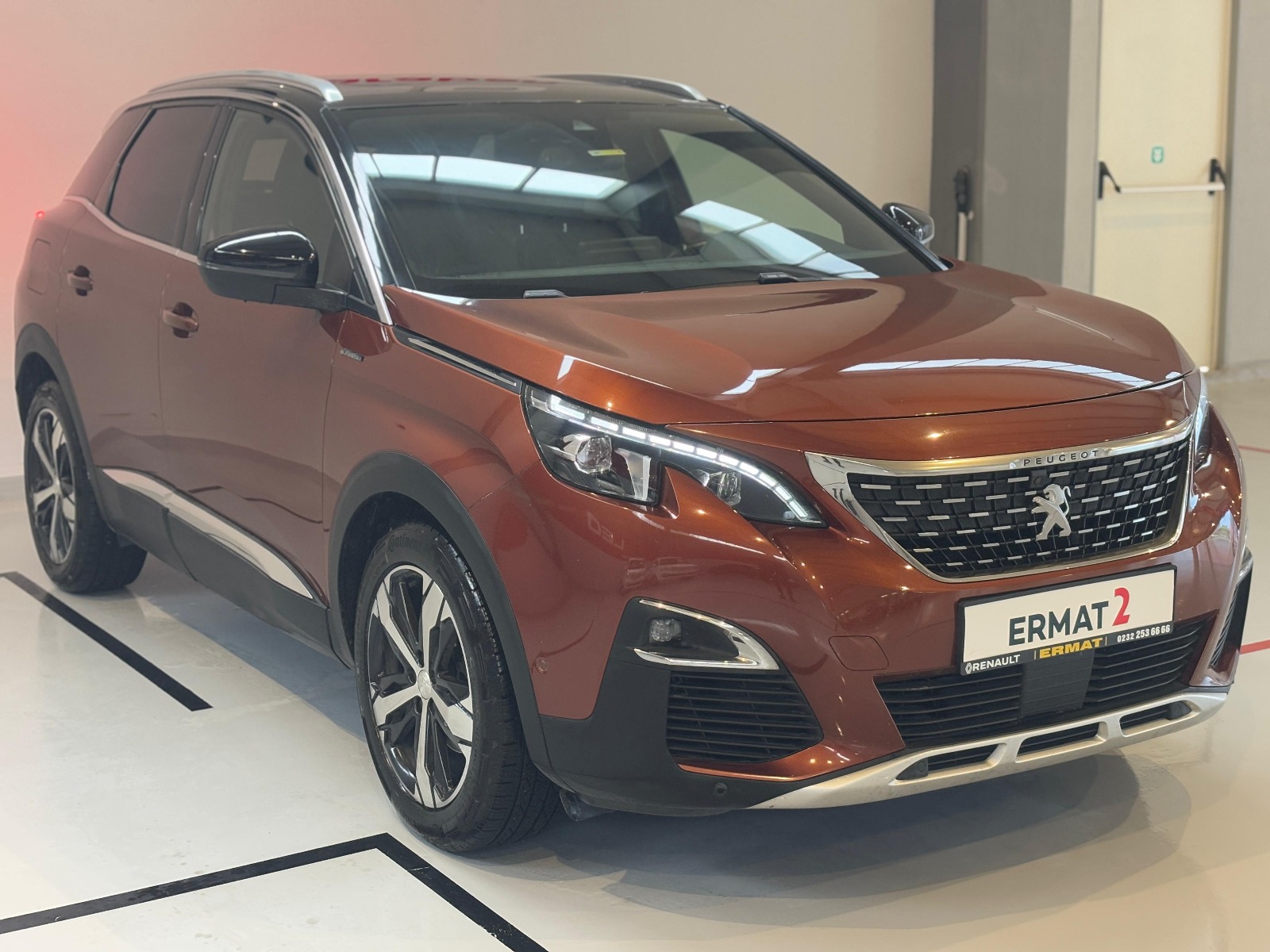 2018 Dizel Otomatik Peugeot 3008 Turuncu Ermat Motorlu Araçlar ve Tarım Ürünleri Sanayi Ticaret A.Ş.