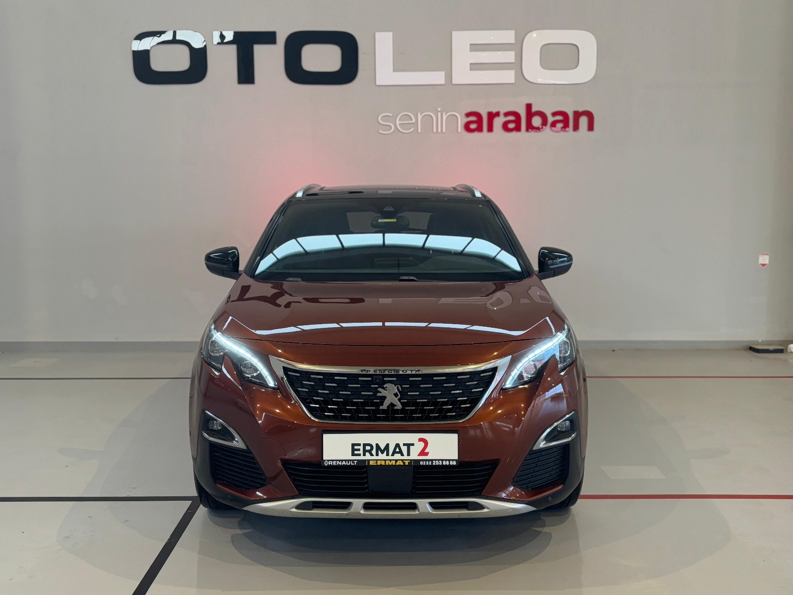 2018 Dizel Otomatik Peugeot 3008 Turuncu Ermat Motorlu Araçlar ve Tarım Ürünleri Sanayi Ticaret A.Ş.