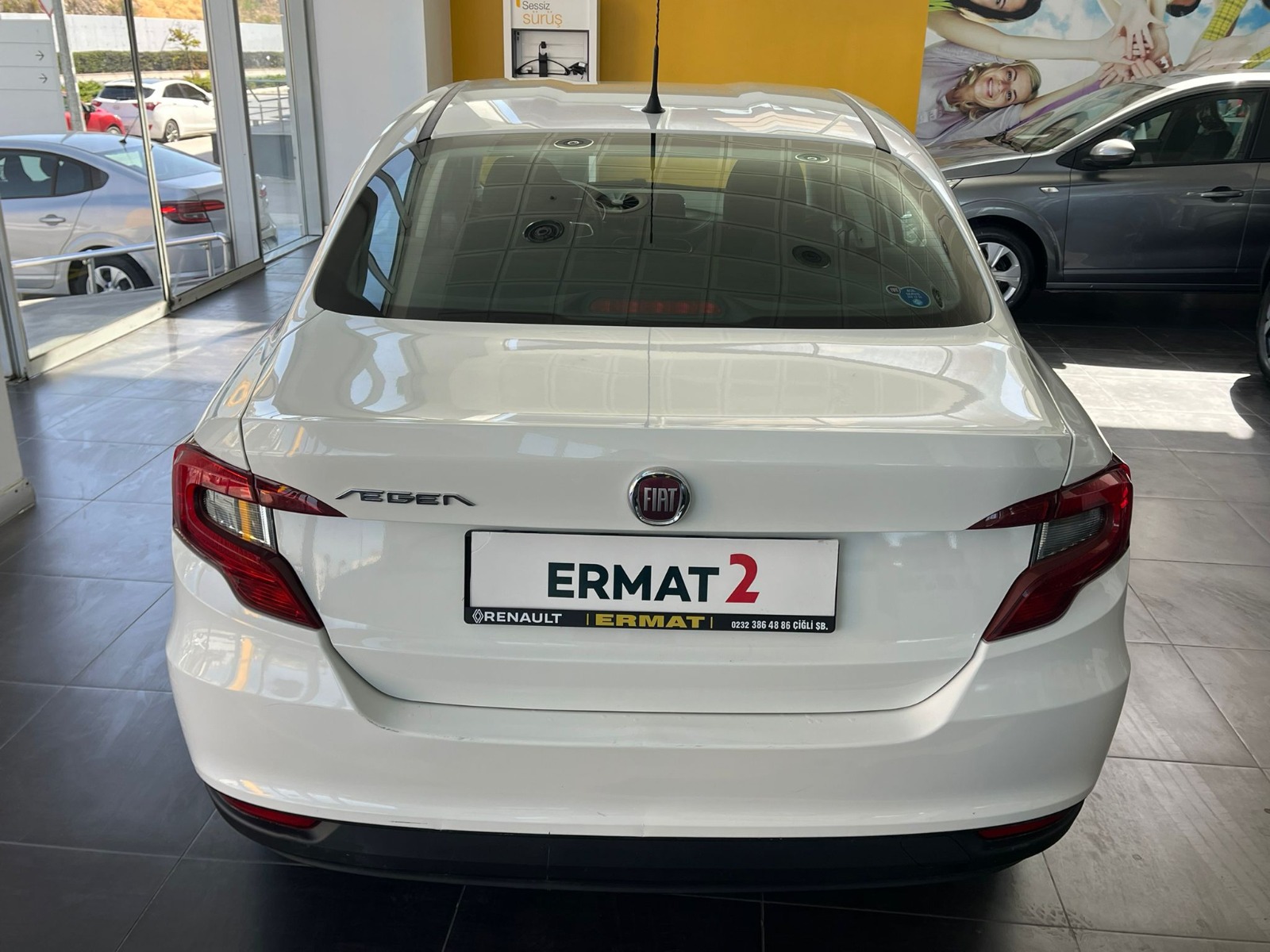 2023 Dizel Manuel Fiat Egea Beyaz Ermat Motorlu Araçlar ve Tarım Ürünleri Sanayi Ticaret A.Ş.