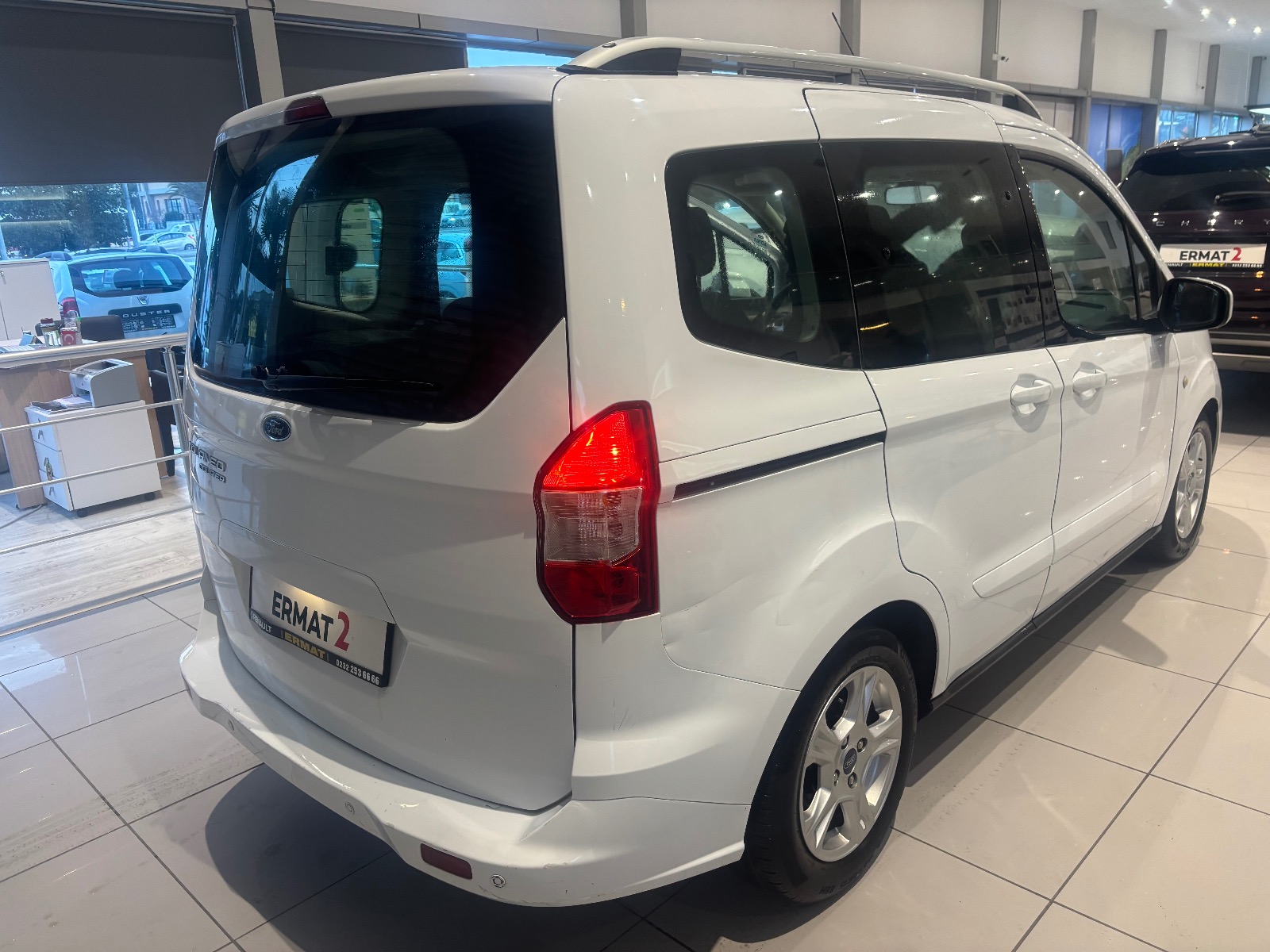 2021 Dizel Manuel Ford Tourneo Courier Beyaz Ermat Motorlu Araçlar ve Tarım Ürünleri Sanayi Ticaret A.Ş.