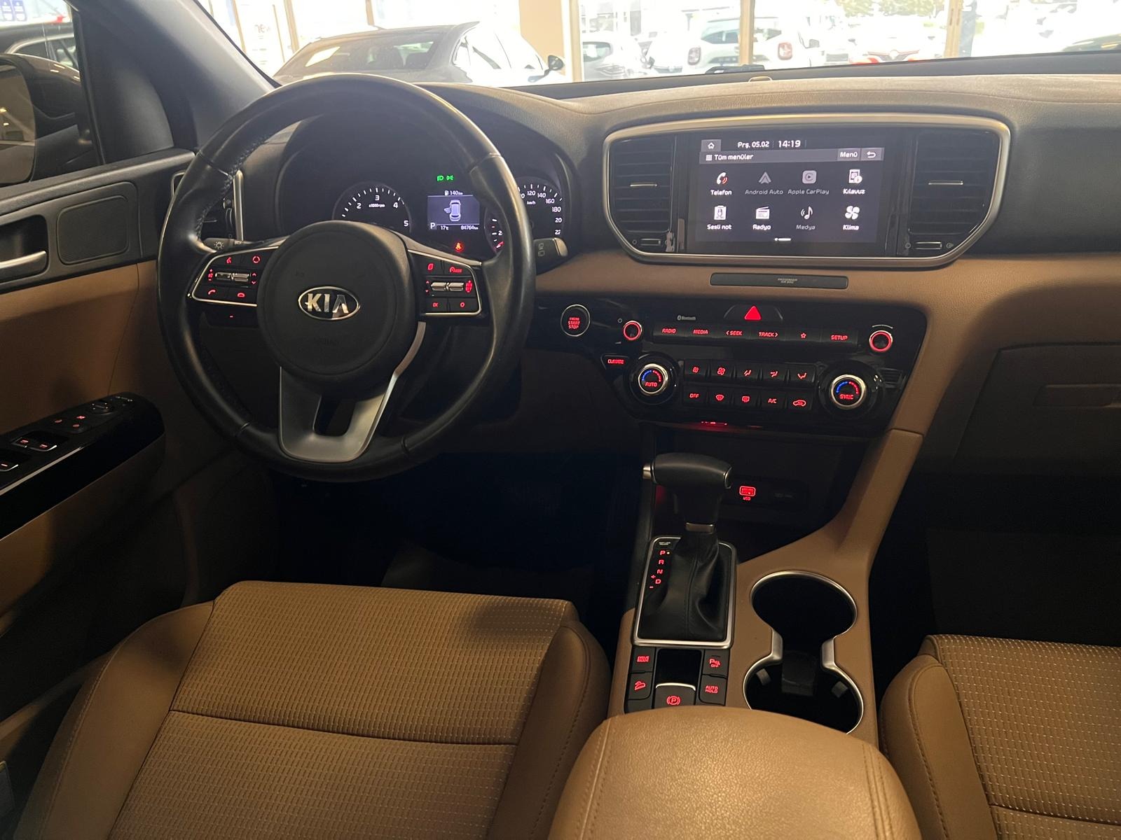 2021 Dizel Otomatik Kia Sportage Kahverengi Ermat Motorlu Araçlar ve Tarım Ürünleri Sanayi Ticaret A.Ş.