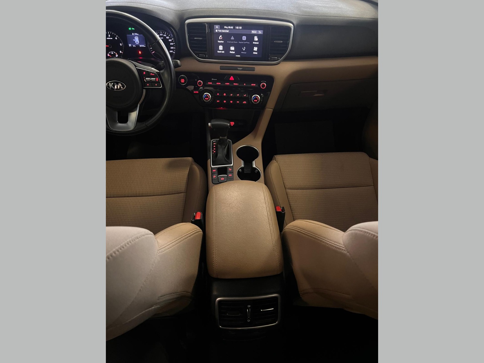 2021 Dizel Otomatik Kia Sportage Kahverengi Ermat Motorlu Araçlar ve Tarım Ürünleri Sanayi Ticaret A.Ş.