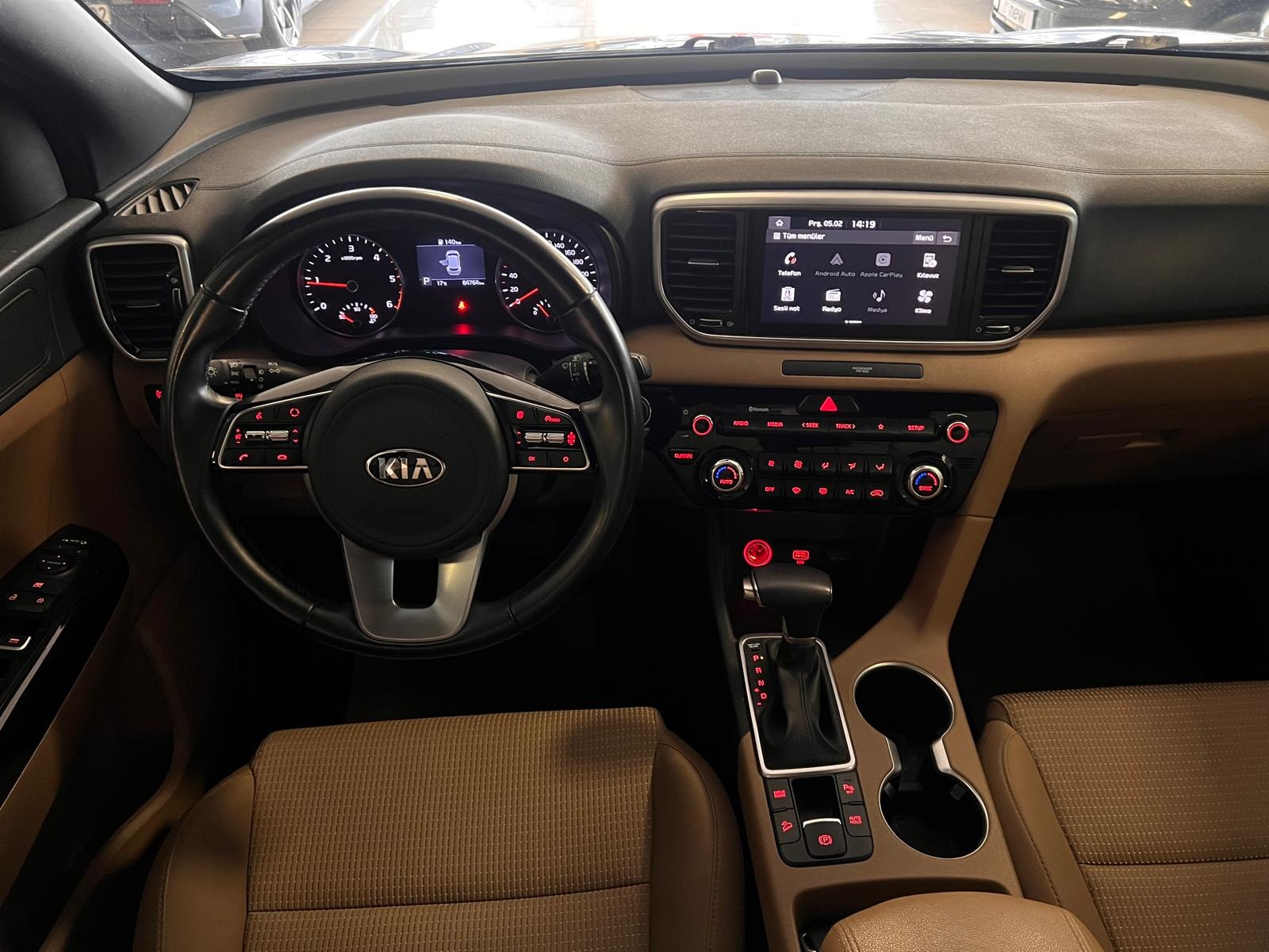 2021 Dizel Otomatik Kia Sportage Kahverengi Ermat Motorlu Araçlar ve Tarım Ürünleri Sanayi Ticaret A.Ş.