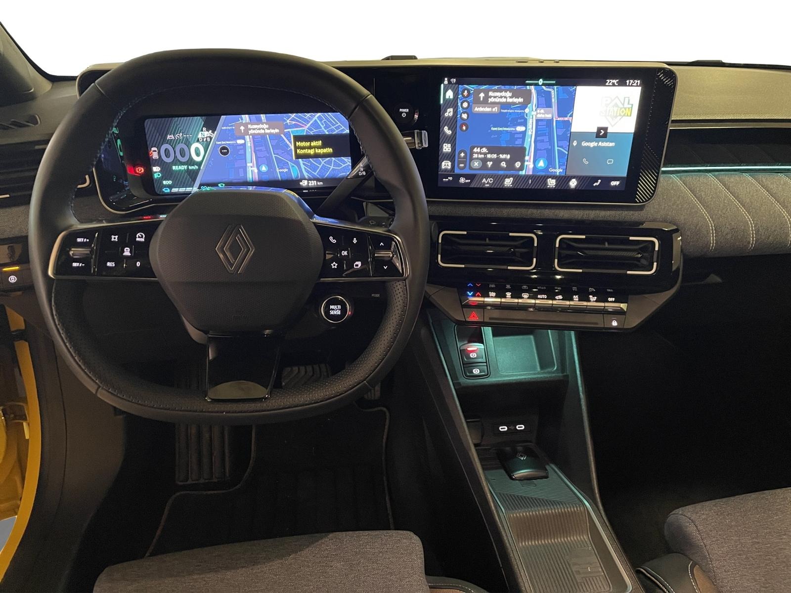 2025 Elektrik Otomatik Renault R5 E-Tech Sarı Ermat Motorlu Araçlar ve Tarım Ürünleri Sanayi Ticaret A.Ş.