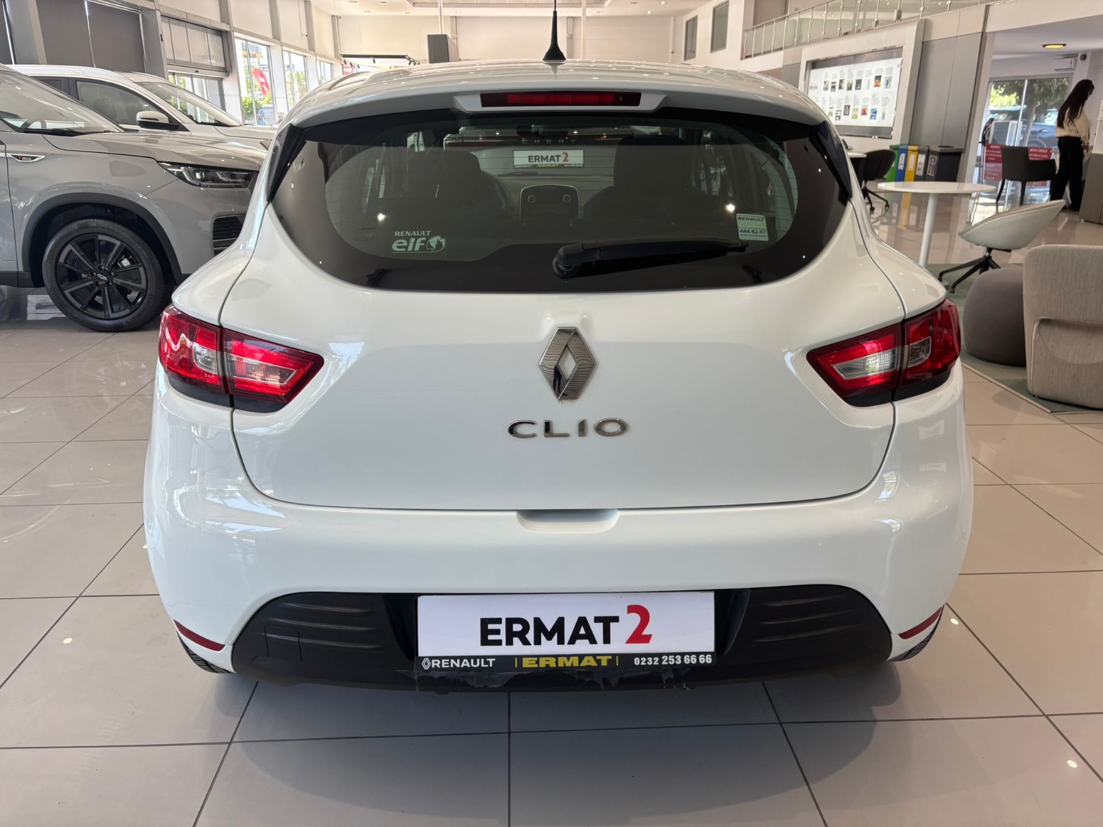 2019 Benzin Manuel Renault Clio Beyaz Ermat Motorlu Araçlar ve Tarım Ürünleri Sanayi Ticaret A.Ş.