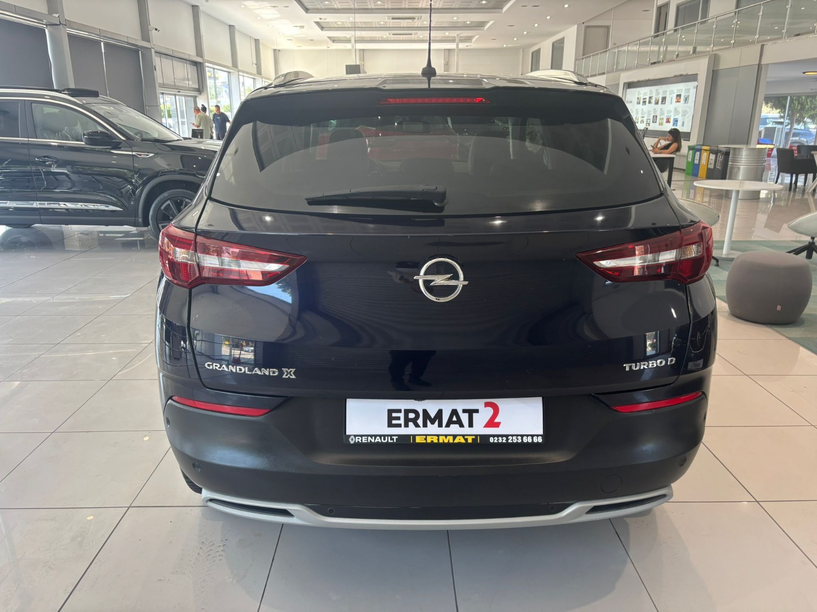 2018 Dizel Otomatik Opel Grandland X Mavi Ermat Motorlu Araçlar ve Tarım Ürünleri Sanayi Ticaret A.Ş.