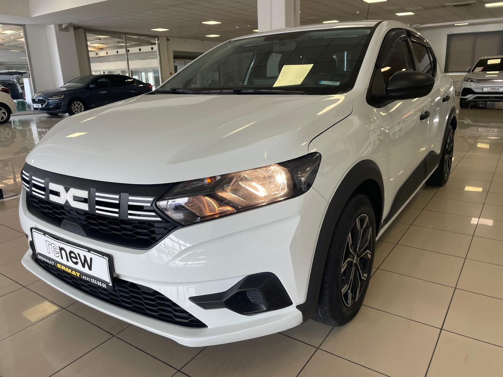 2023 Benzin Otomatik Dacia Sandero Beyaz Ermat Motorlu Araçlar ve Tarım Ürünleri Sanayi Ticaret A.Ş.