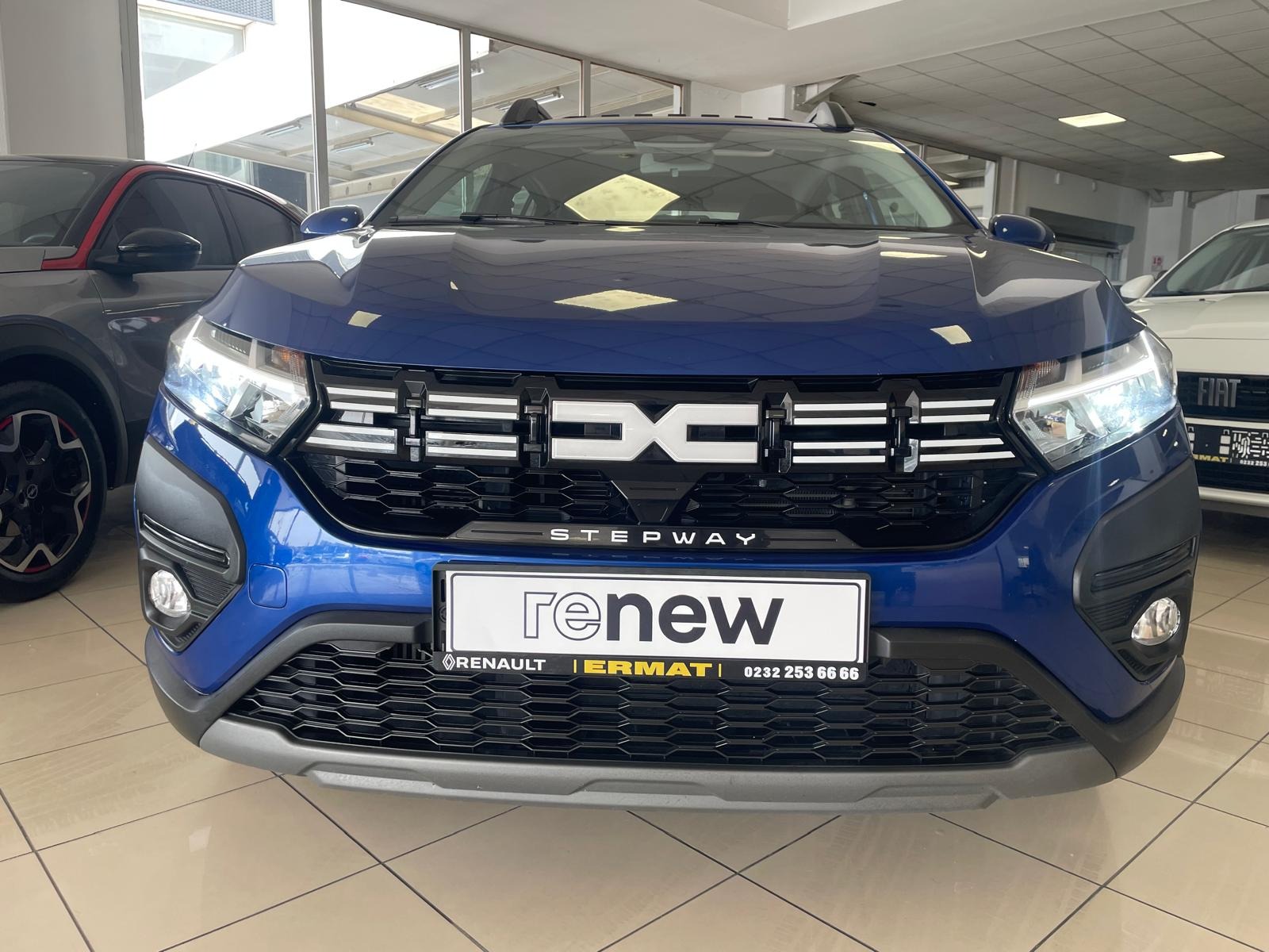 2024 Benzin Otomatik Dacia Sandero Mavi Ermat Motorlu Araçlar ve Tarım Ürünleri Sanayi Ticaret A.Ş.