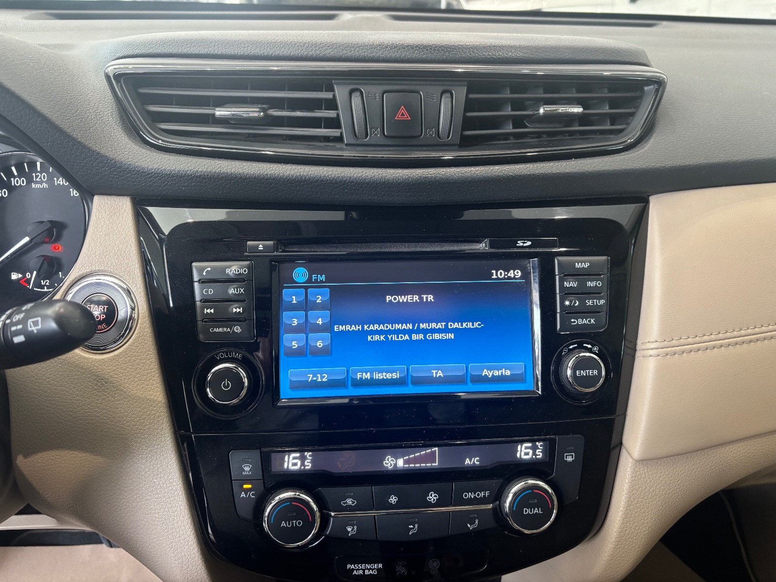 2018 Dizel Otomatik Nissan X-Trail Mavi Ermat Motorlu Araçlar ve Tarım Ürünleri Sanayi Ticaret A.Ş.