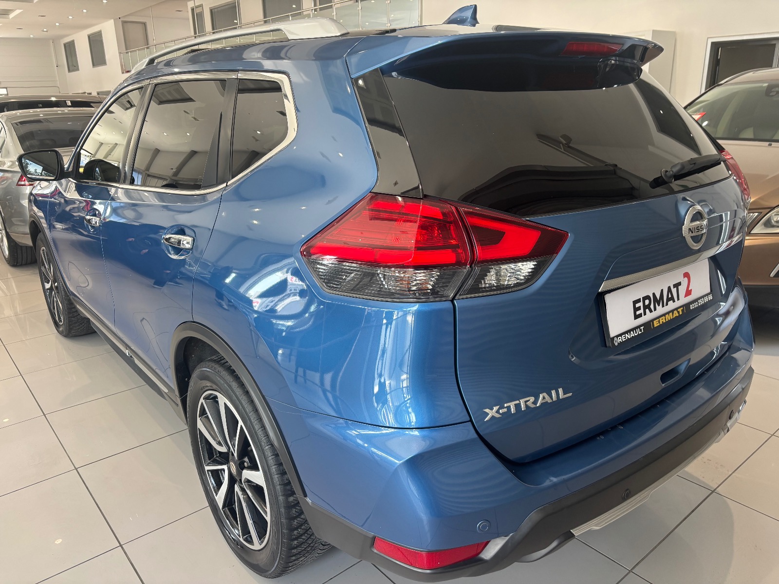 2018 Dizel Otomatik Nissan X-Trail Mavi Ermat Motorlu Araçlar ve Tarım Ürünleri Sanayi Ticaret A.Ş.