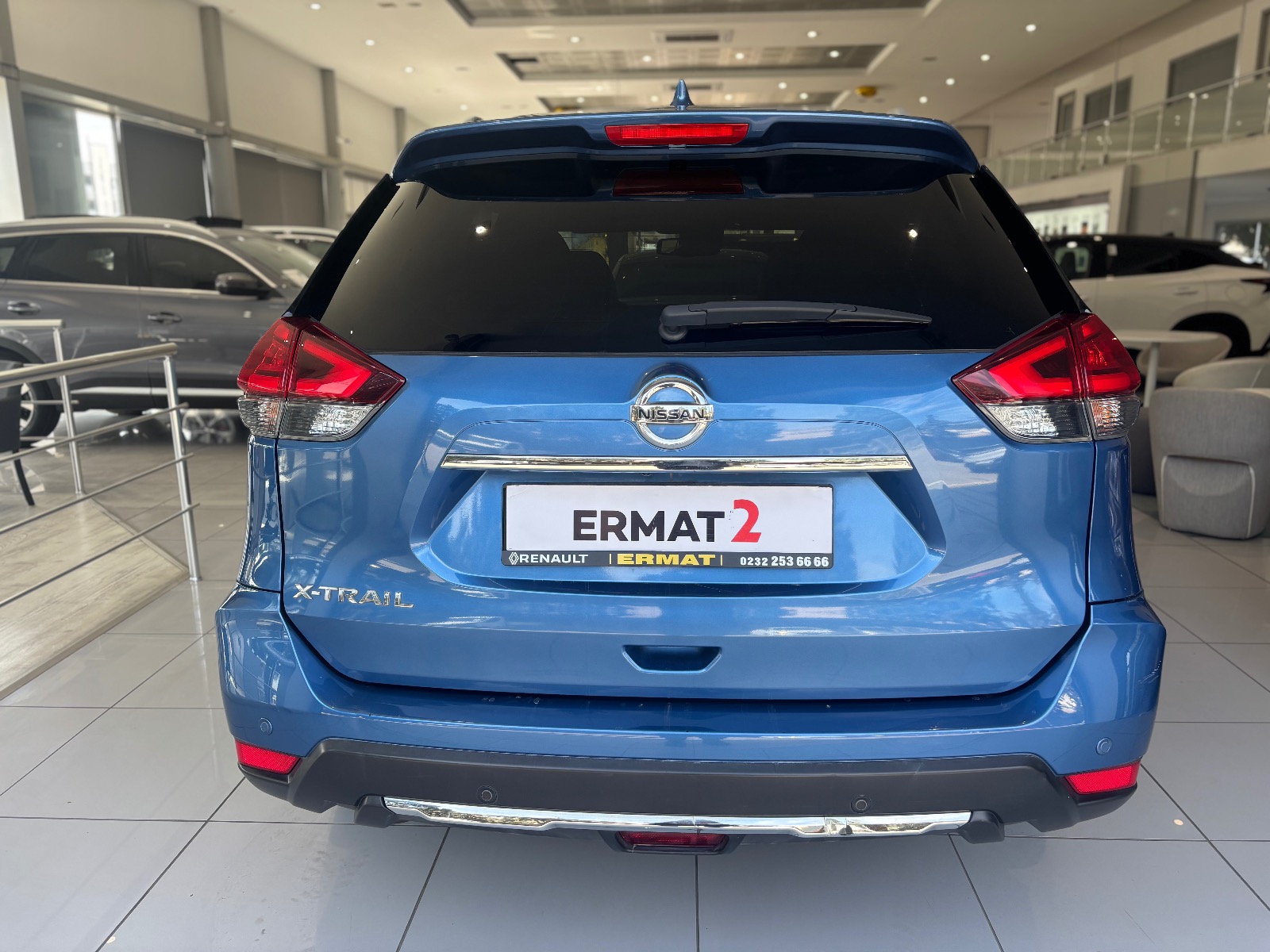 2018 Dizel Otomatik Nissan X-Trail Mavi Ermat Motorlu Araçlar ve Tarım Ürünleri Sanayi Ticaret A.Ş.