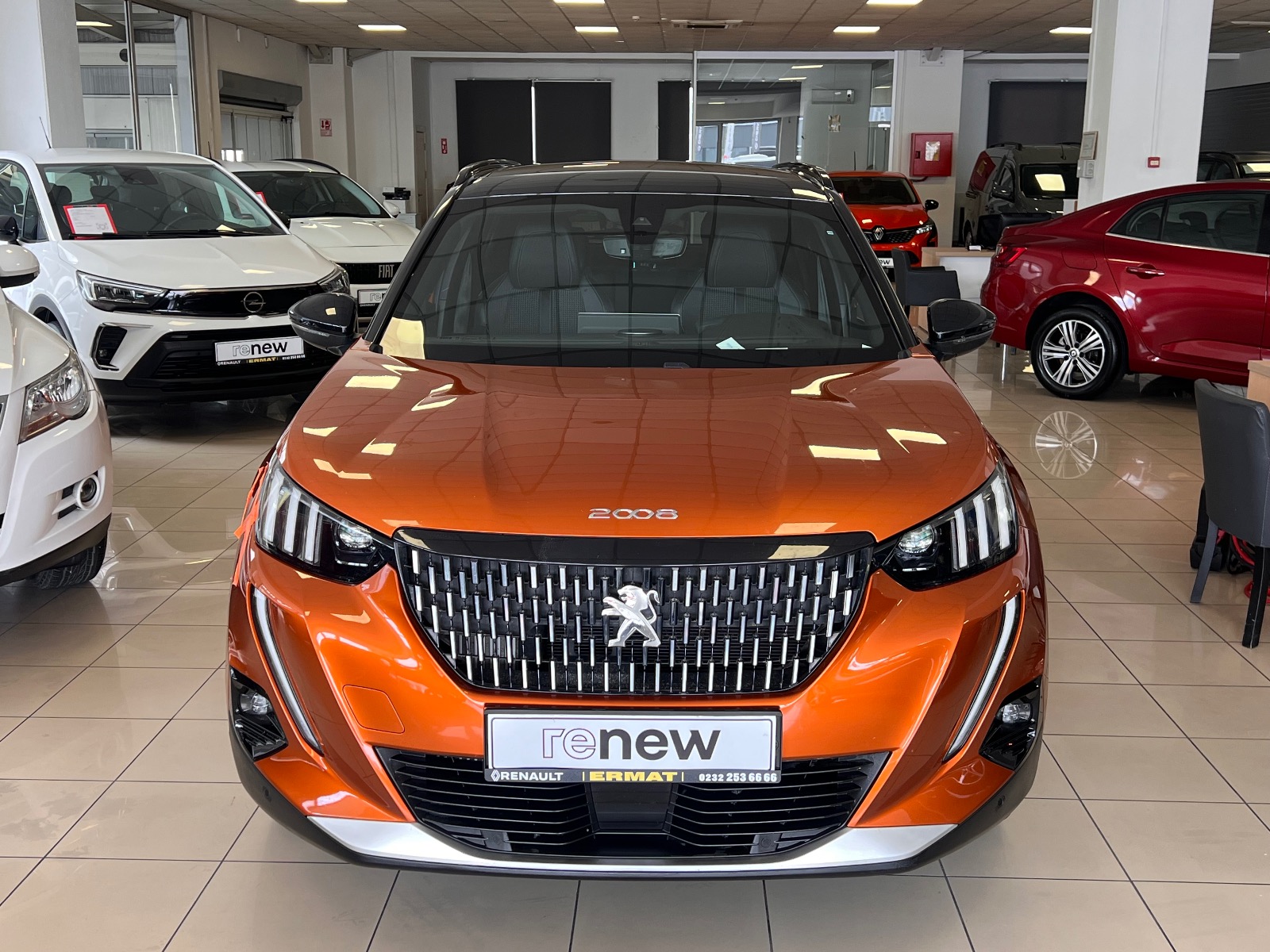 2020 Dizel Otomatik Peugeot 2008 Turuncu Ermat Motorlu Araçlar ve Tarım Ürünleri Sanayi Ticaret A.Ş.