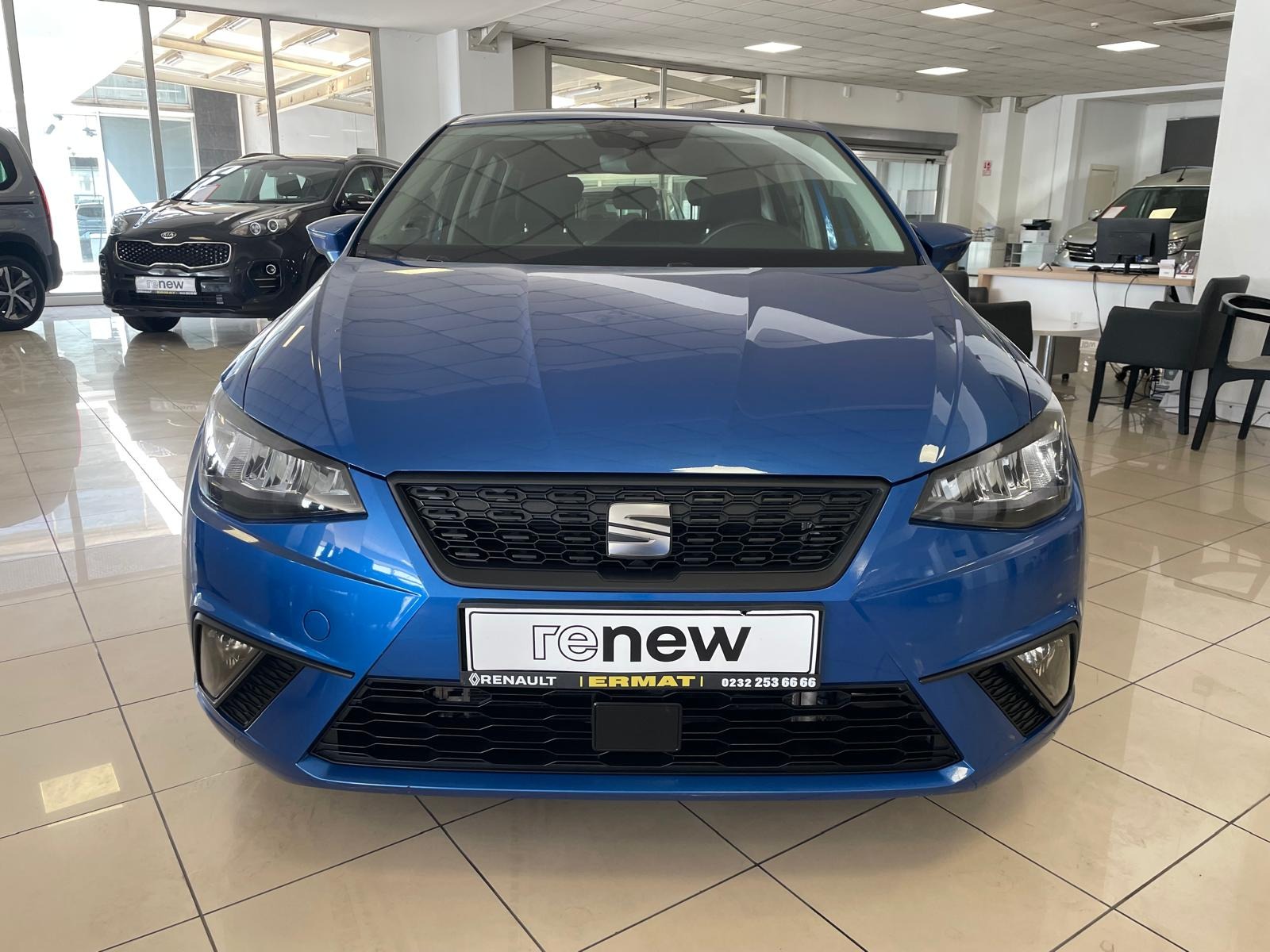 2021 Benzin Otomatik Seat Ibiza Mavi Ermat Motorlu Araçlar ve Tarım Ürünleri Sanayi Ticaret A.Ş.